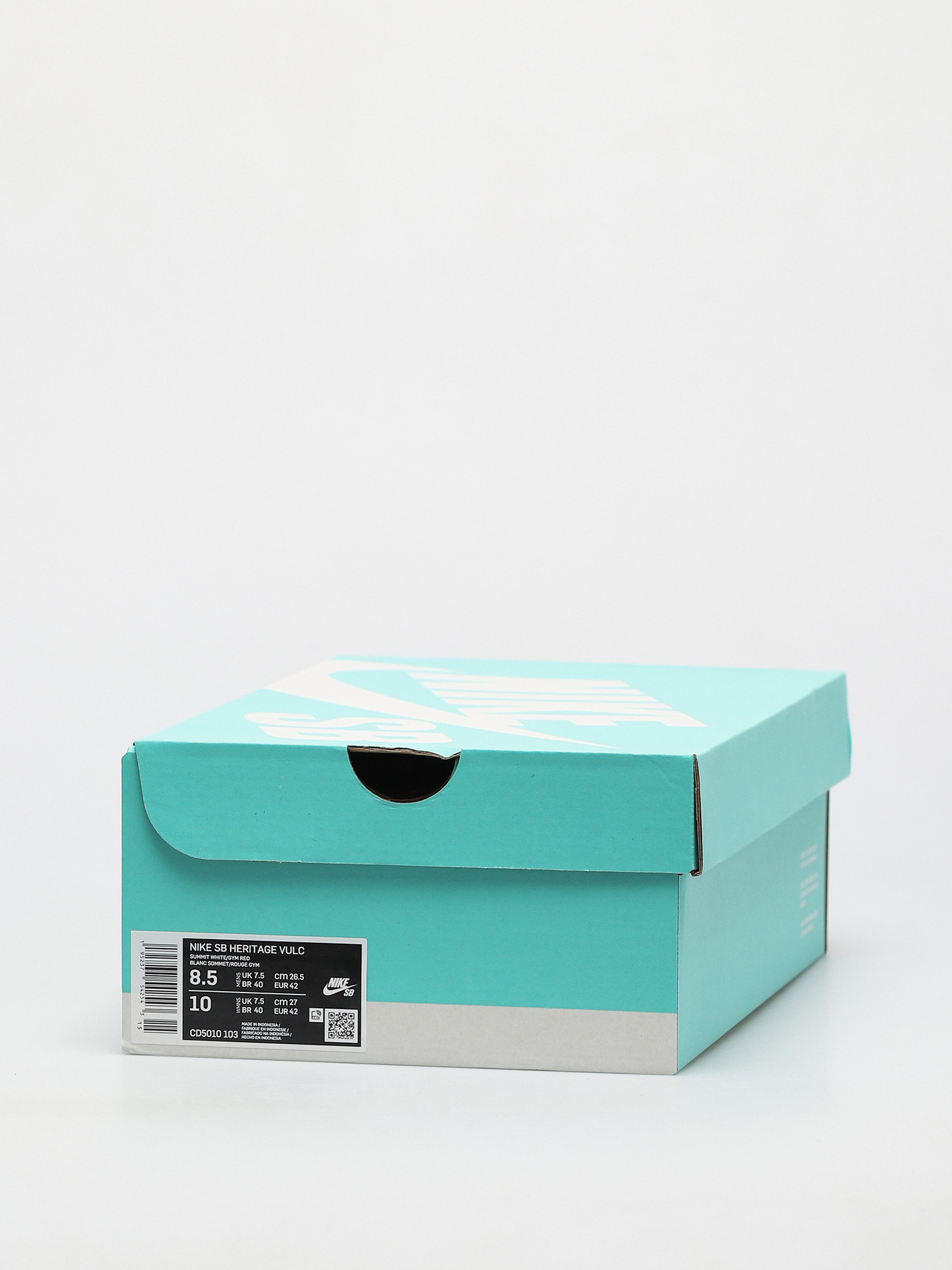 Topánky Nike SB Heritage Vulc (summit white/gym red summit white white)