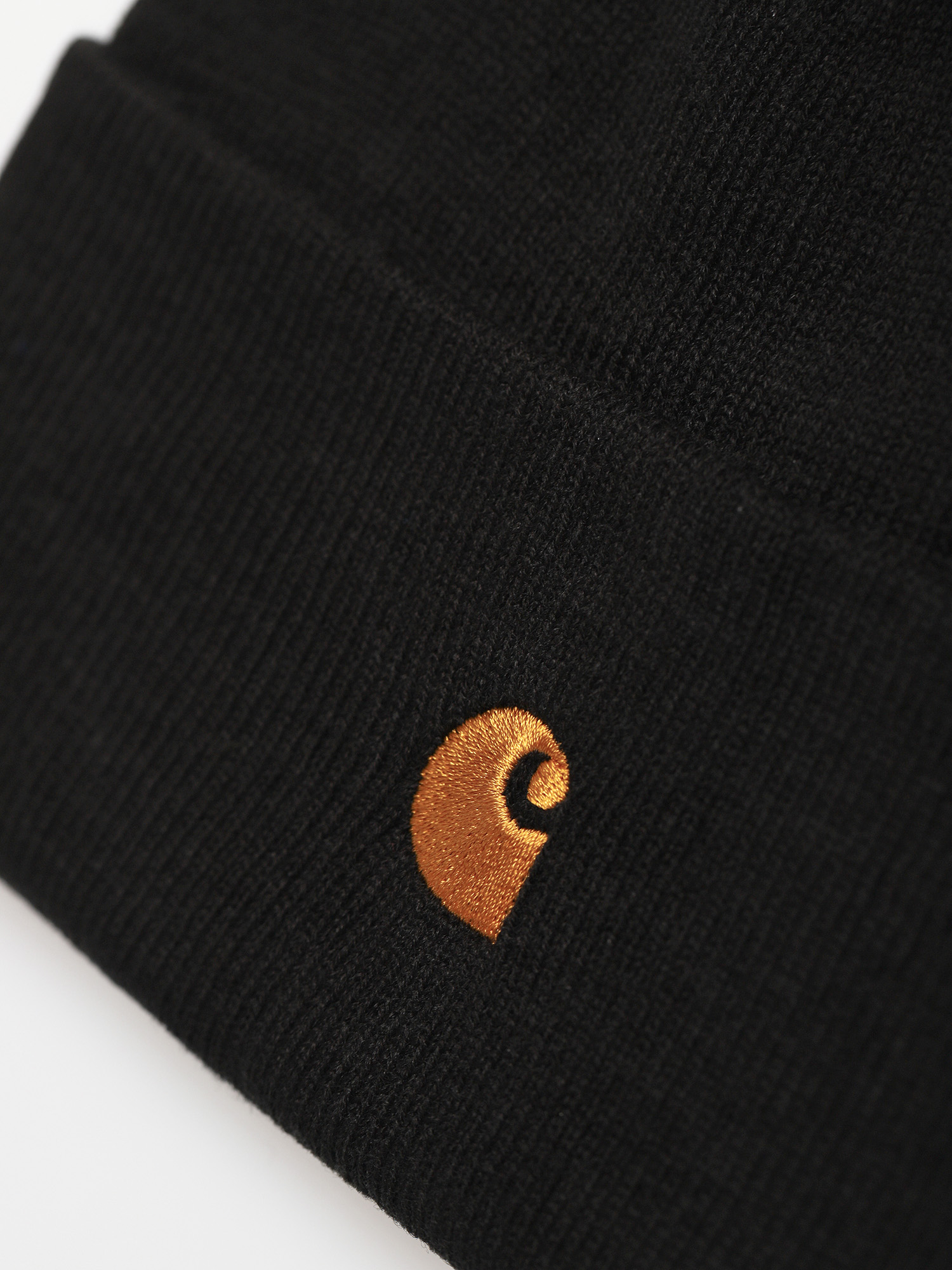 Čiapka Carhartt WIP Chase (black/gold)
