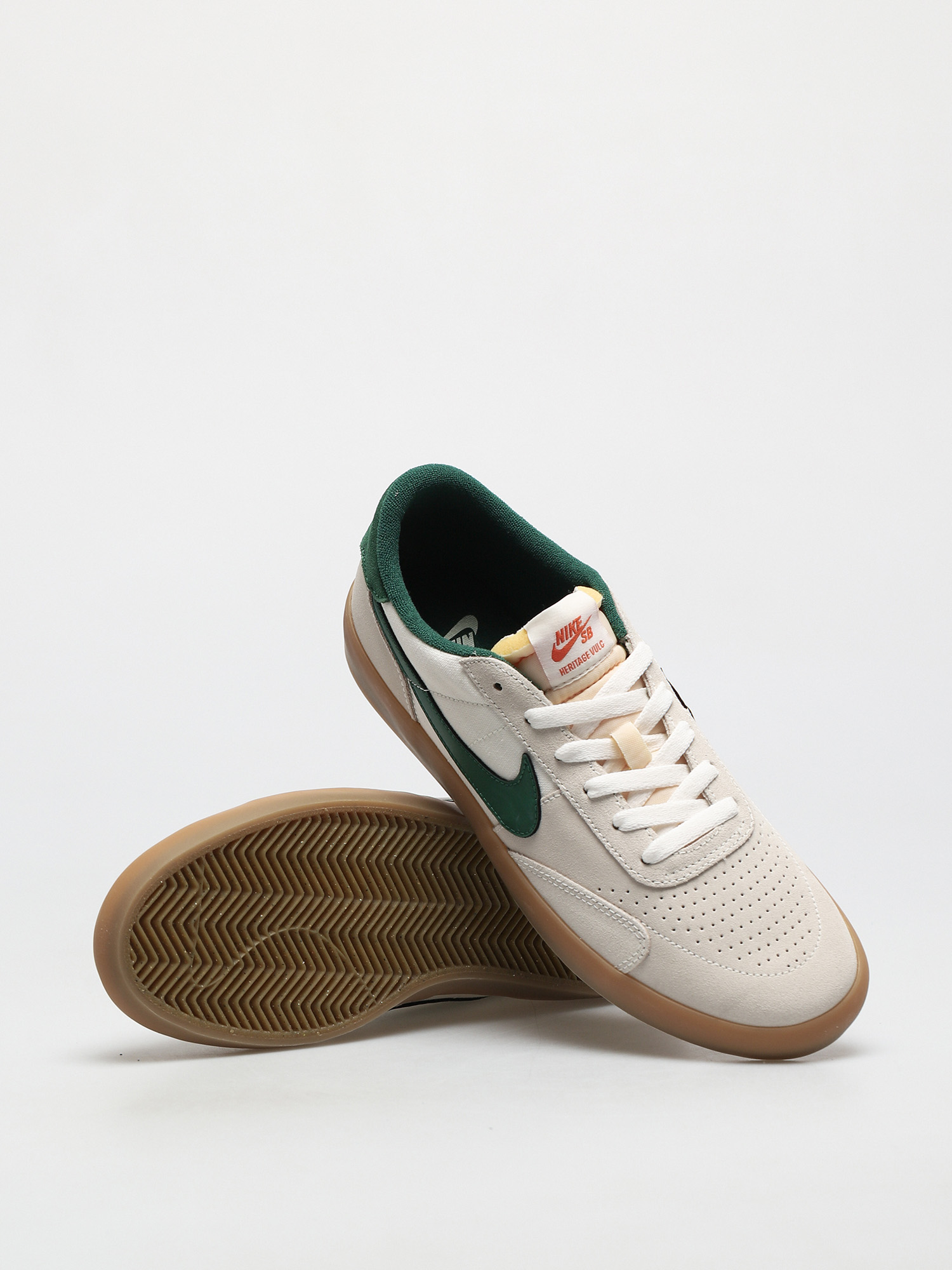 Topánky Nike SB Heritage Vulc (sail/gorge green sail safety orange)