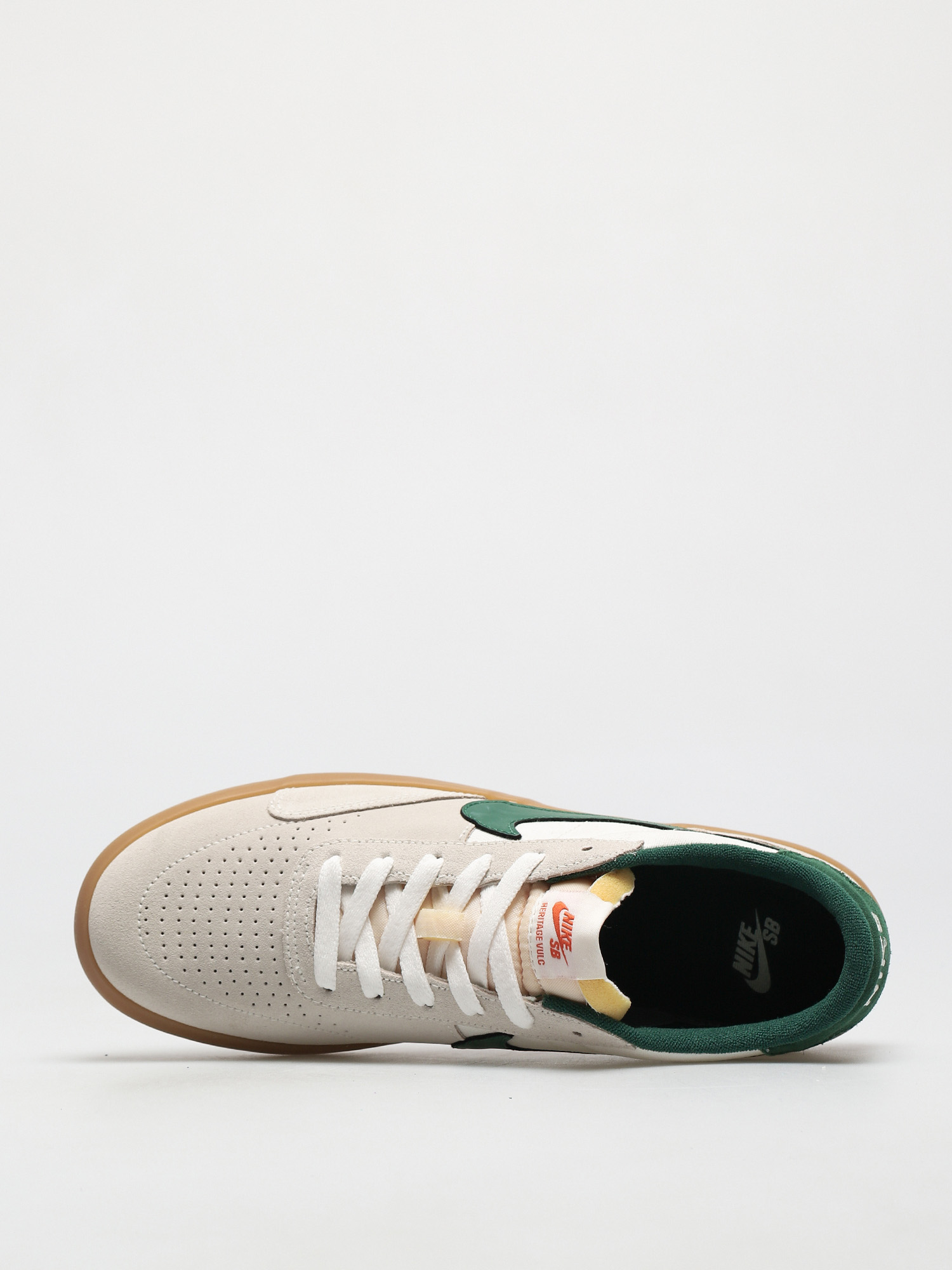 Topánky Nike SB Heritage Vulc (sail/gorge green sail safety orange)