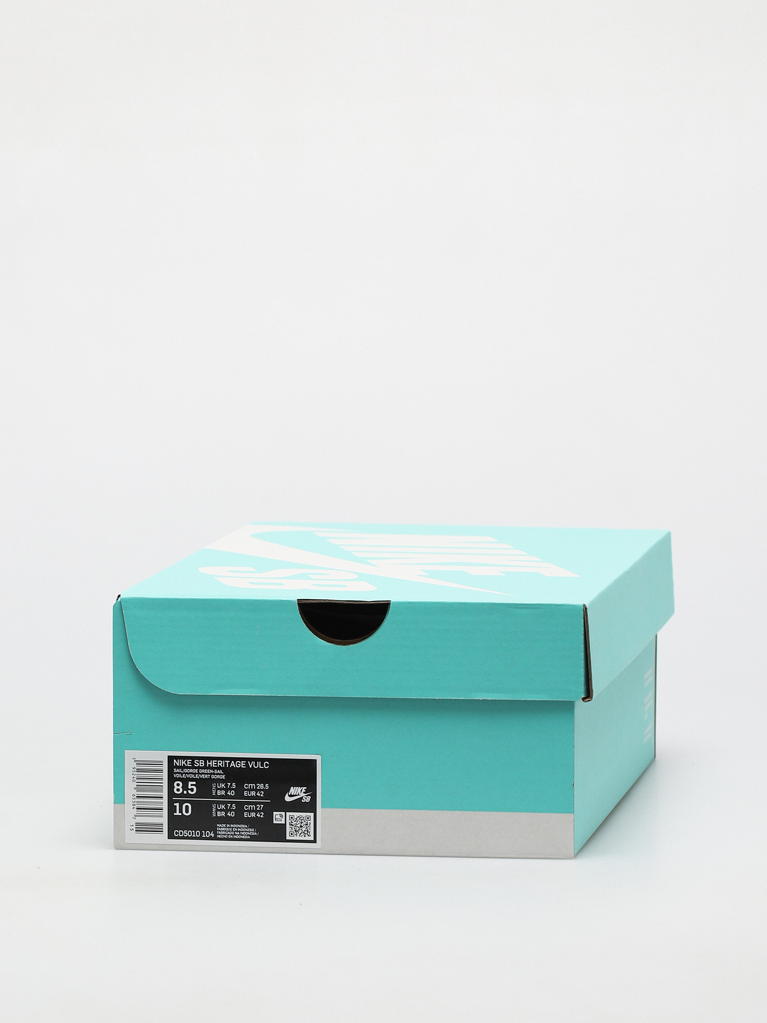 Topánky Nike SB Heritage Vulc (sail/gorge green sail safety orange)