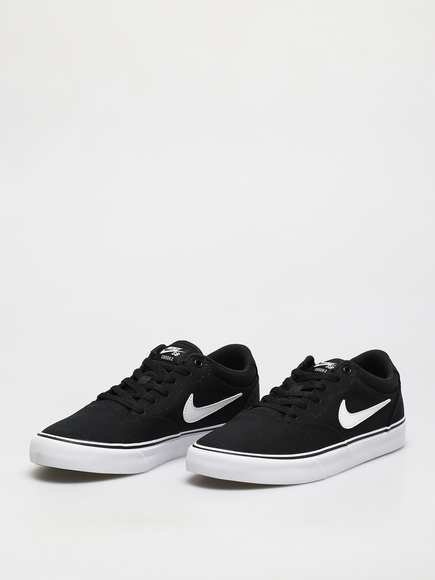 Topánky Nike SB Chron 2 Canvas (black/white black)