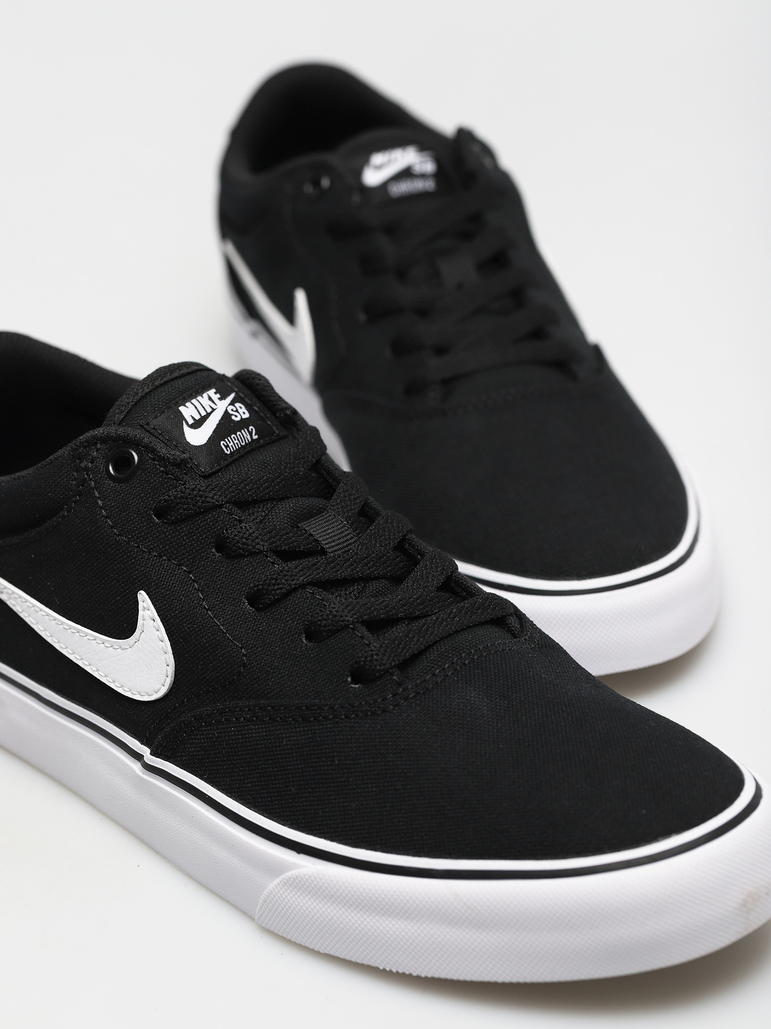 Topánky Nike SB Chron 2 Canvas (black/white black)