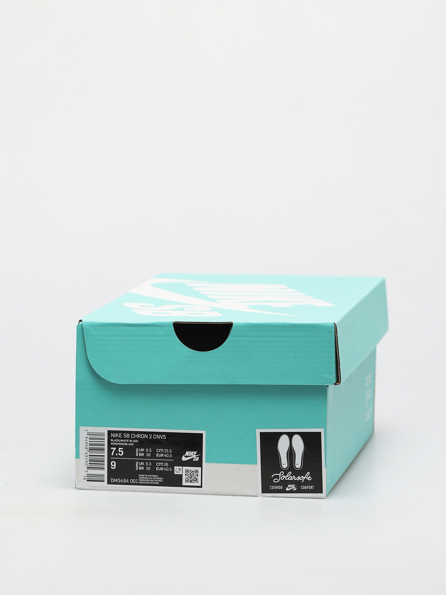 Topánky Nike SB Chron 2 Canvas (black/white black)