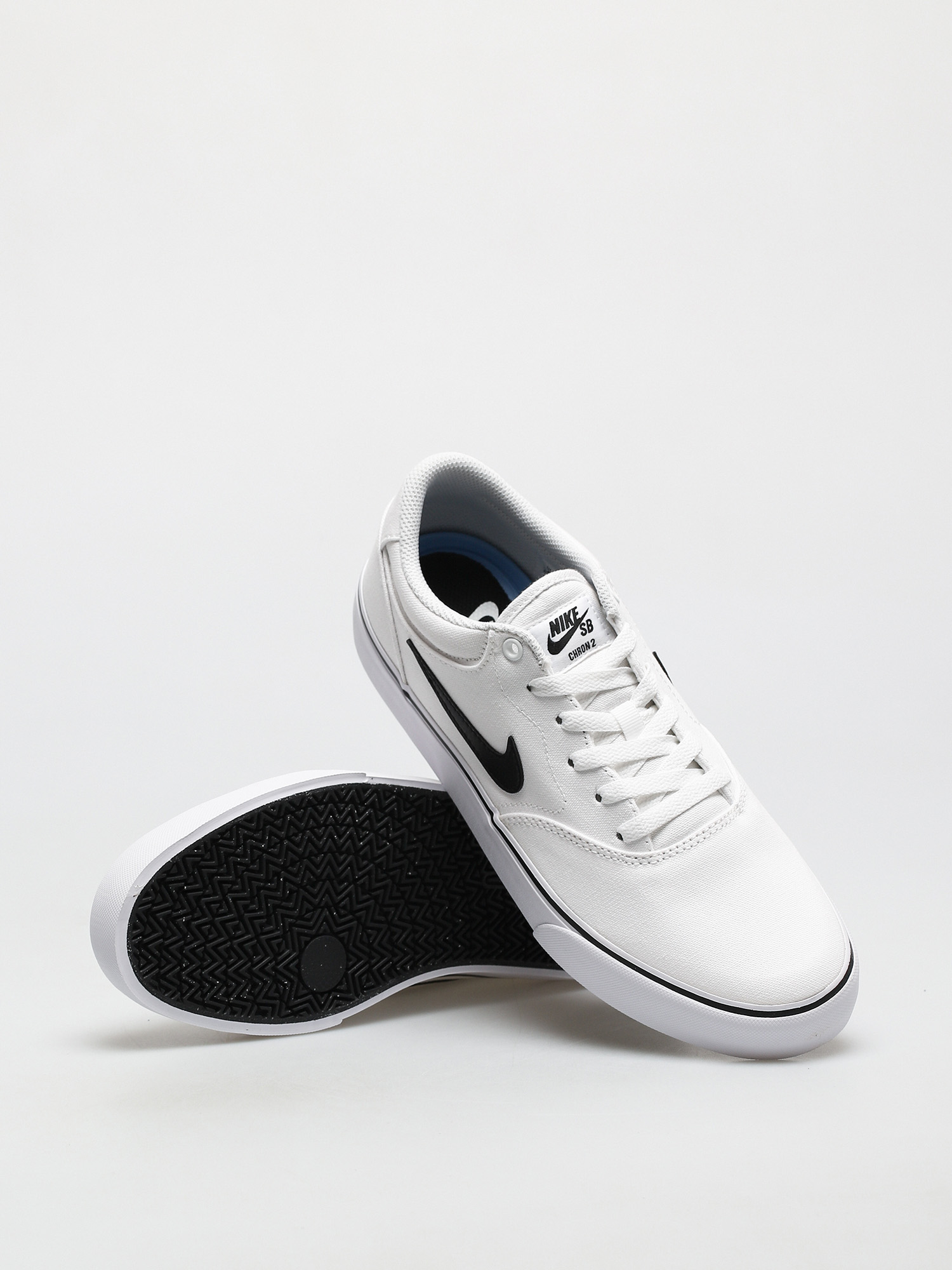 Topánky Nike SB Chron 2 Canvas (white/black white)