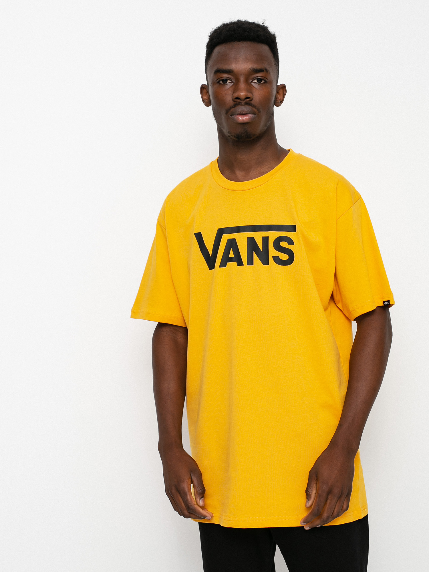 Tričko Vans Classic (golden glow/black)
