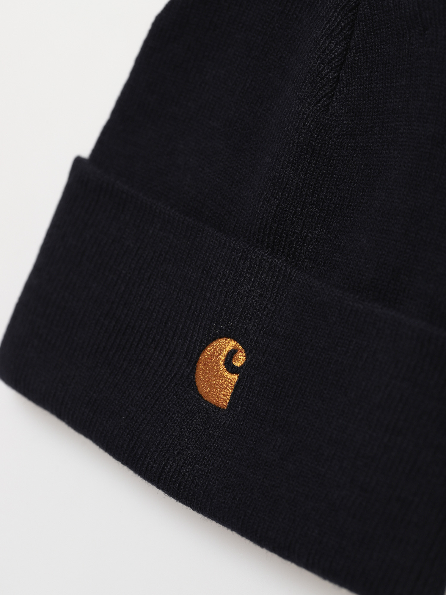 Čiapka Carhartt WIP Chase (dark navy/gold)