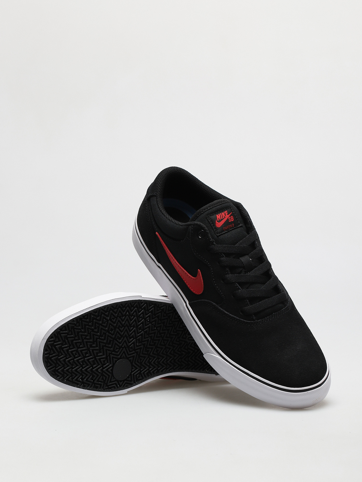 Topánky Nike SB Chron 2 (black/university red black white)