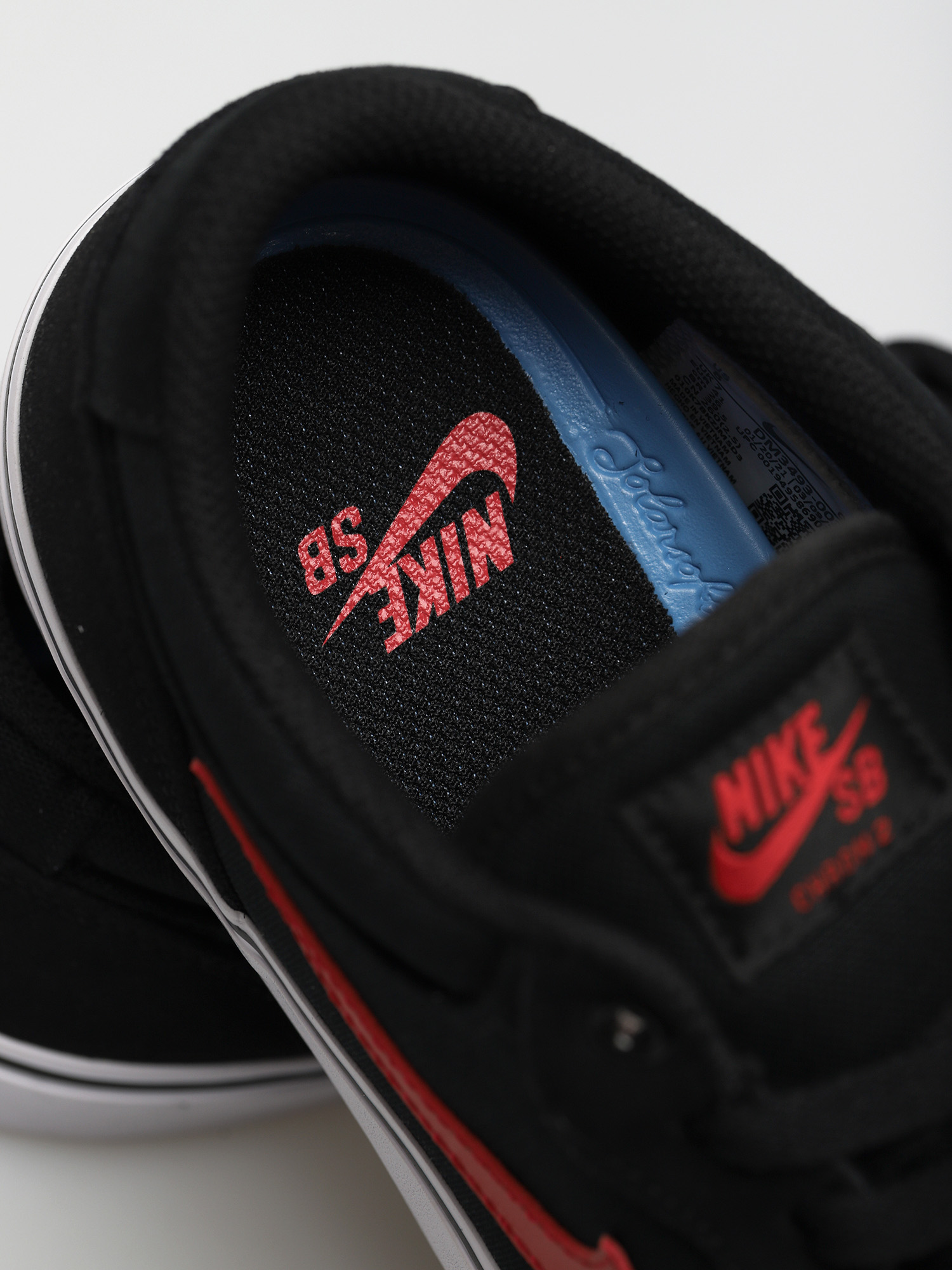 Topánky Nike SB Chron 2 (black/university red black white)