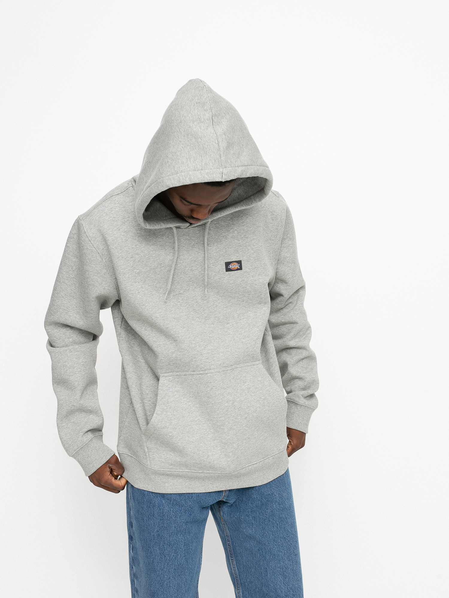 Mikina s kapucňou Dickies Oakport HD (grey melange)