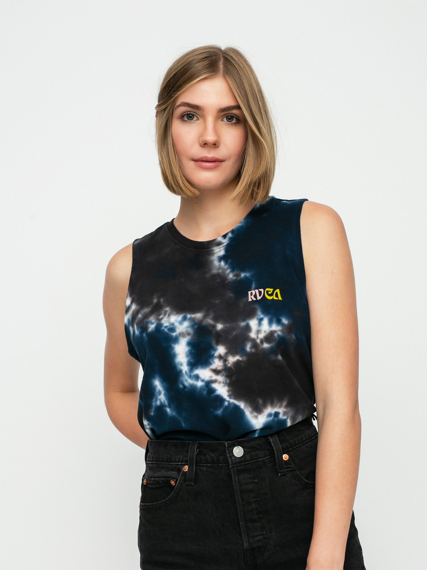 Tričko RVCA Vortex Wmn (tie dye)