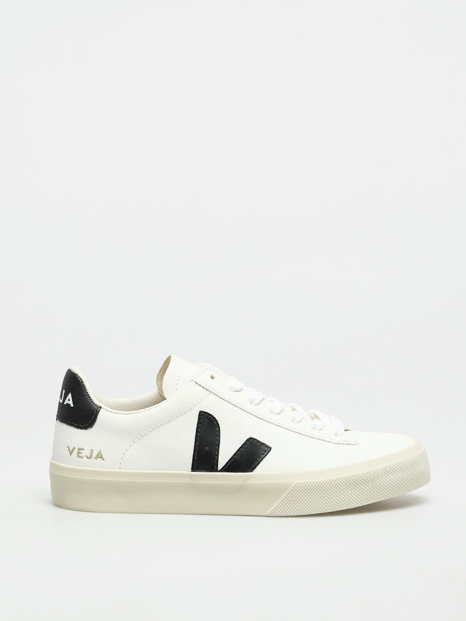 Topánky Veja Campo Wmn (chromefree leather white black)