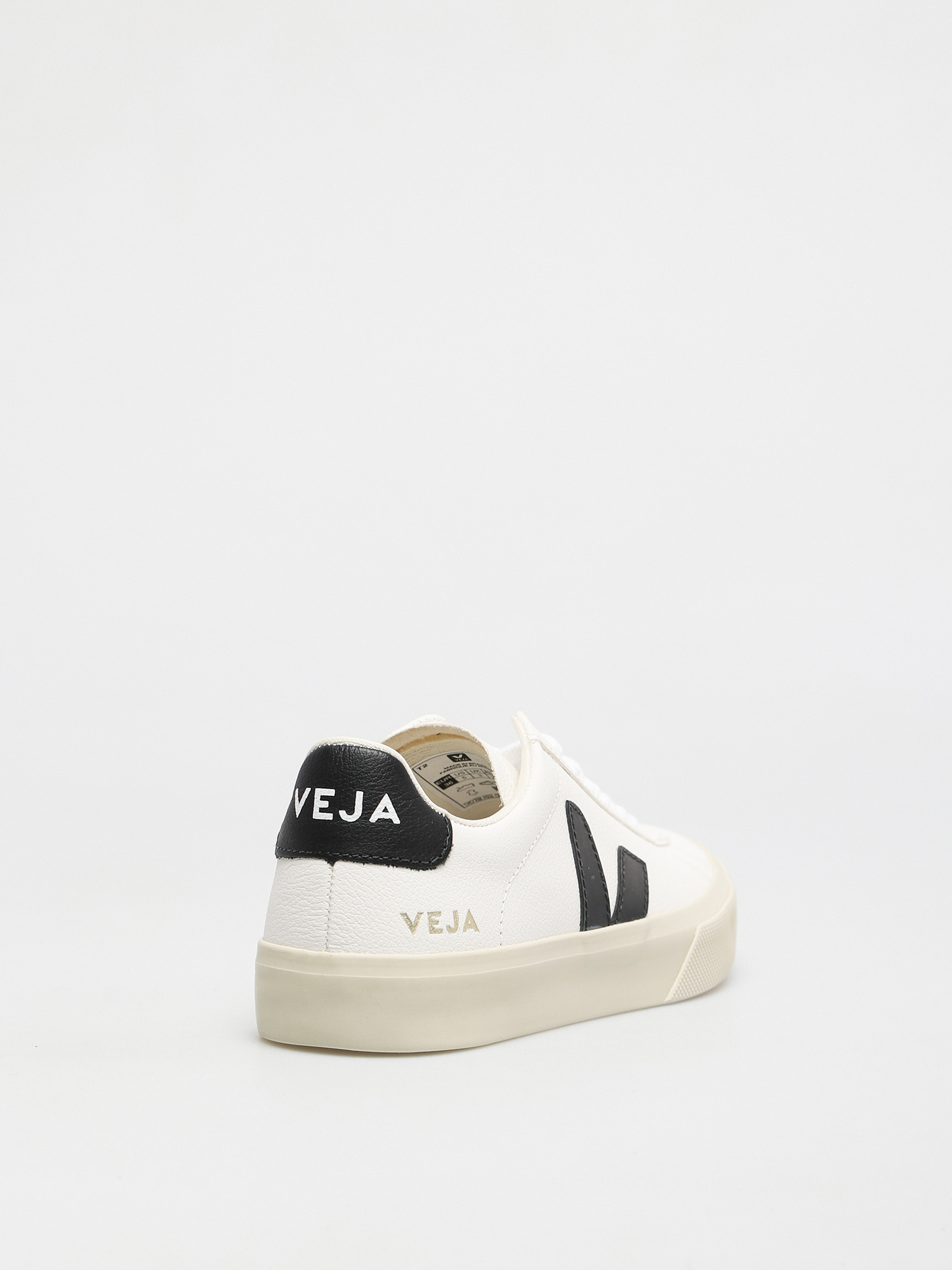 Topánky Veja Campo Wmn (chromefree leather white black)