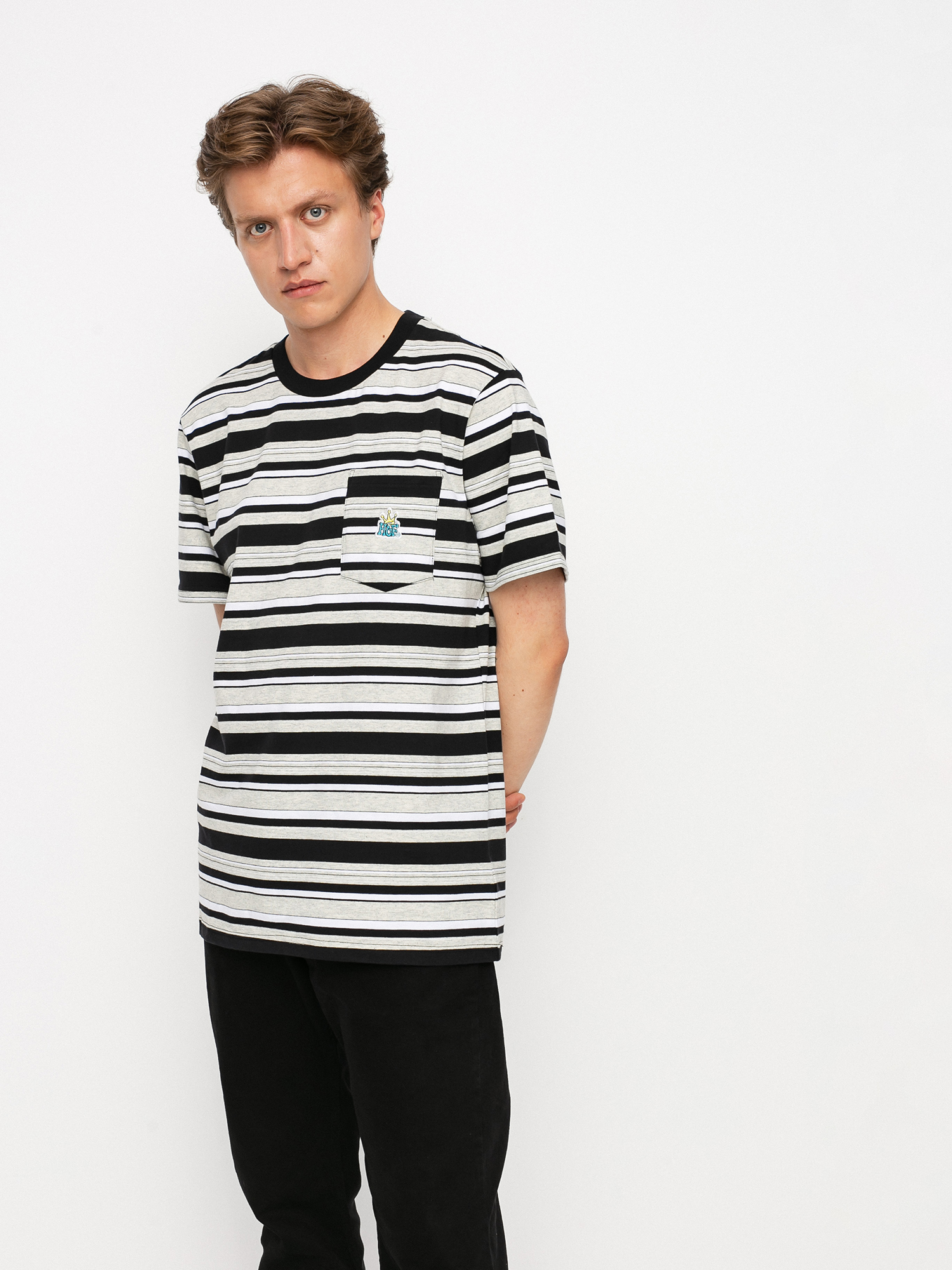 Tričko HUF Stratford (stone)