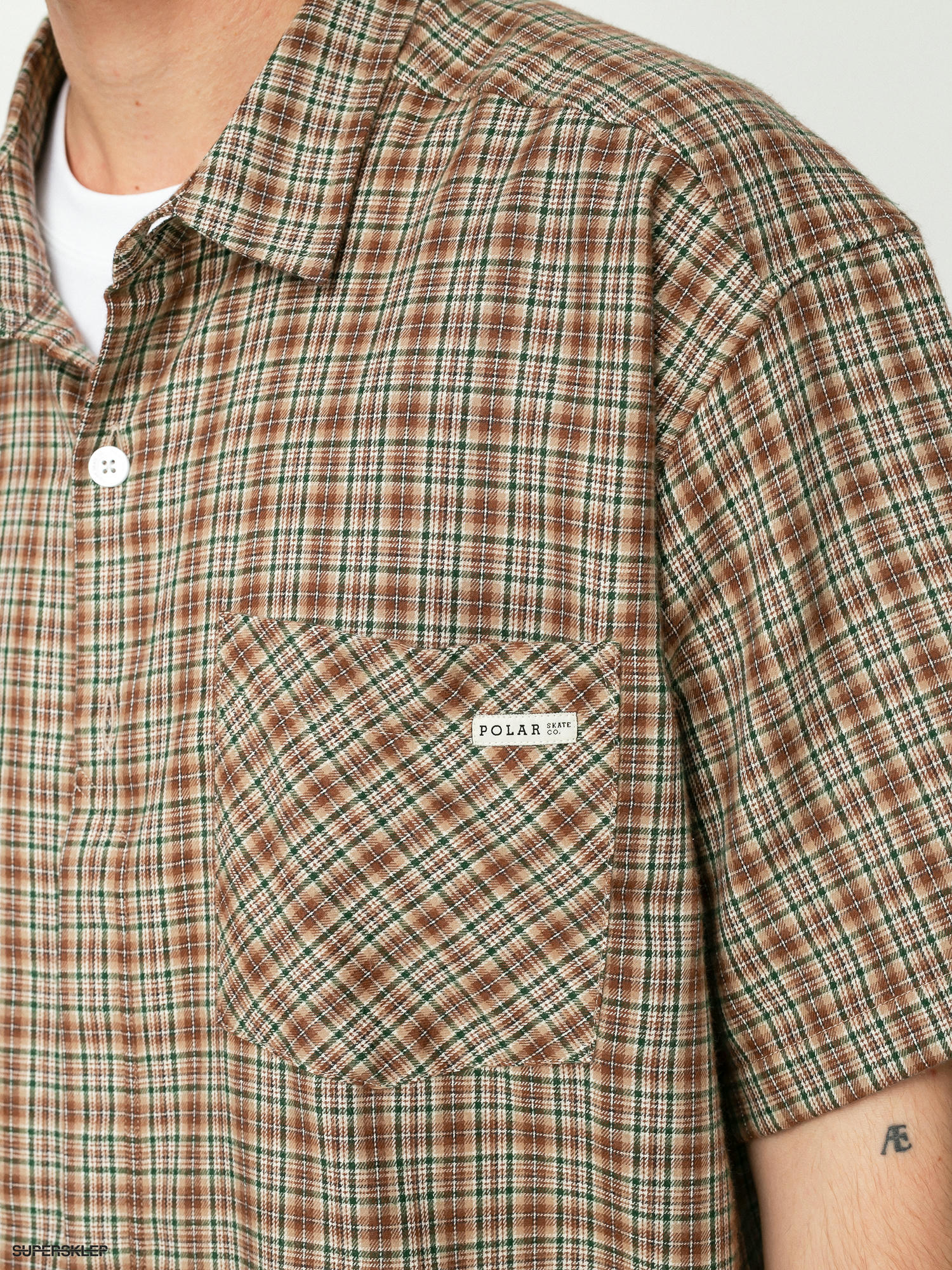 POLAR SKATE CO MITCHELL FLANNEL SHIRT nurulhakim.or.id