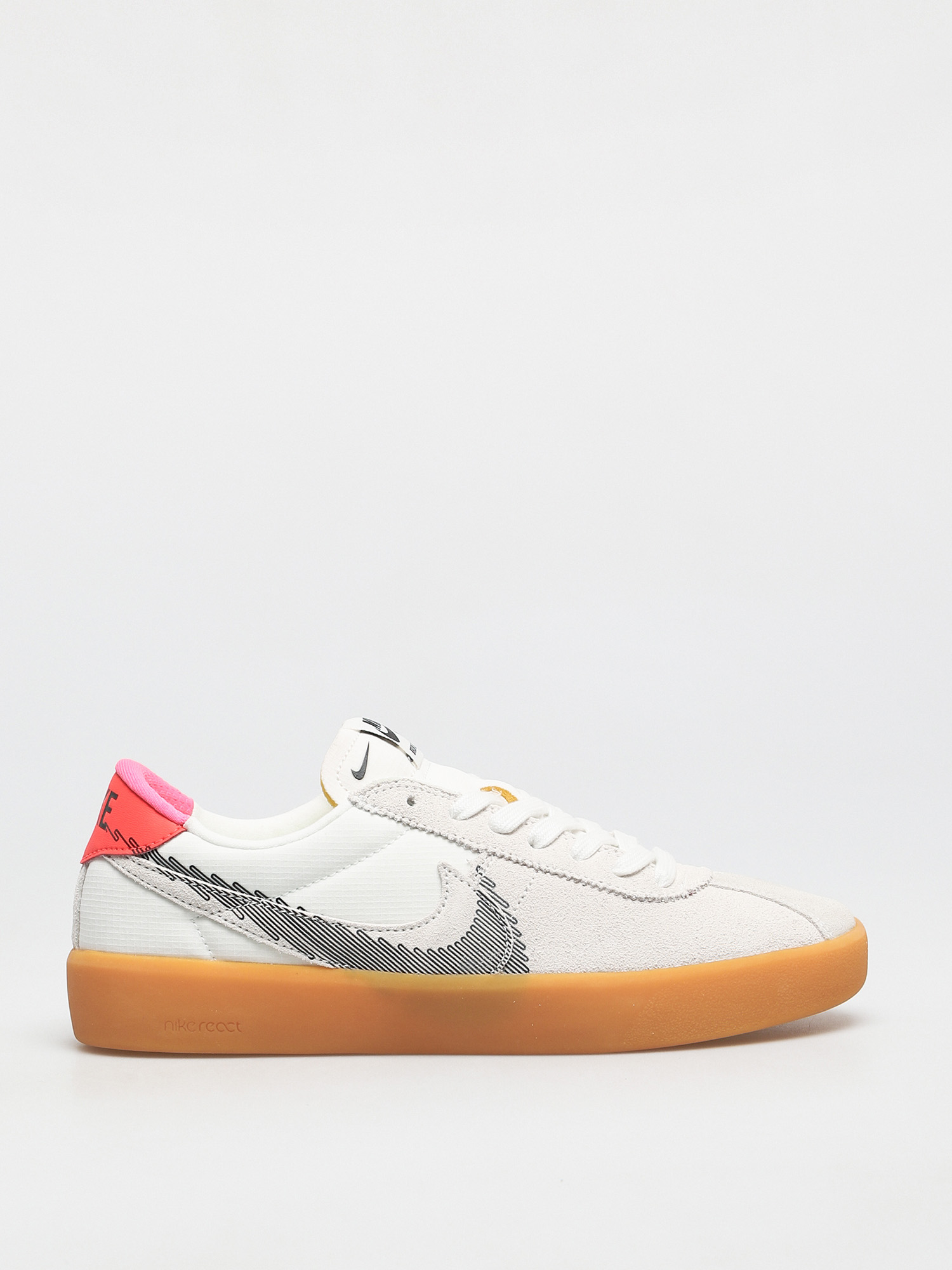 Topánky Nike SB Bruin React T (summit white/black bright crimson)