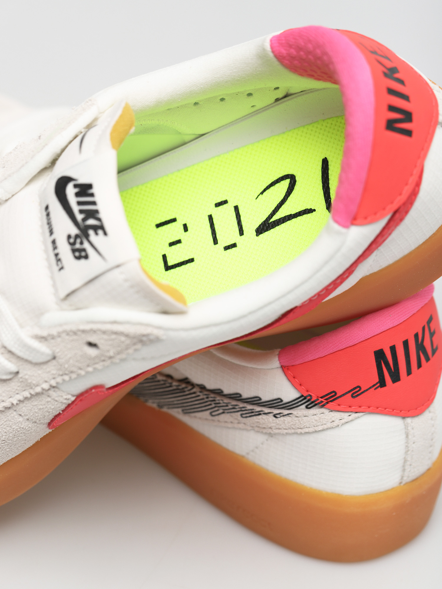 Topánky Nike SB Bruin React T (summit white/black bright crimson)