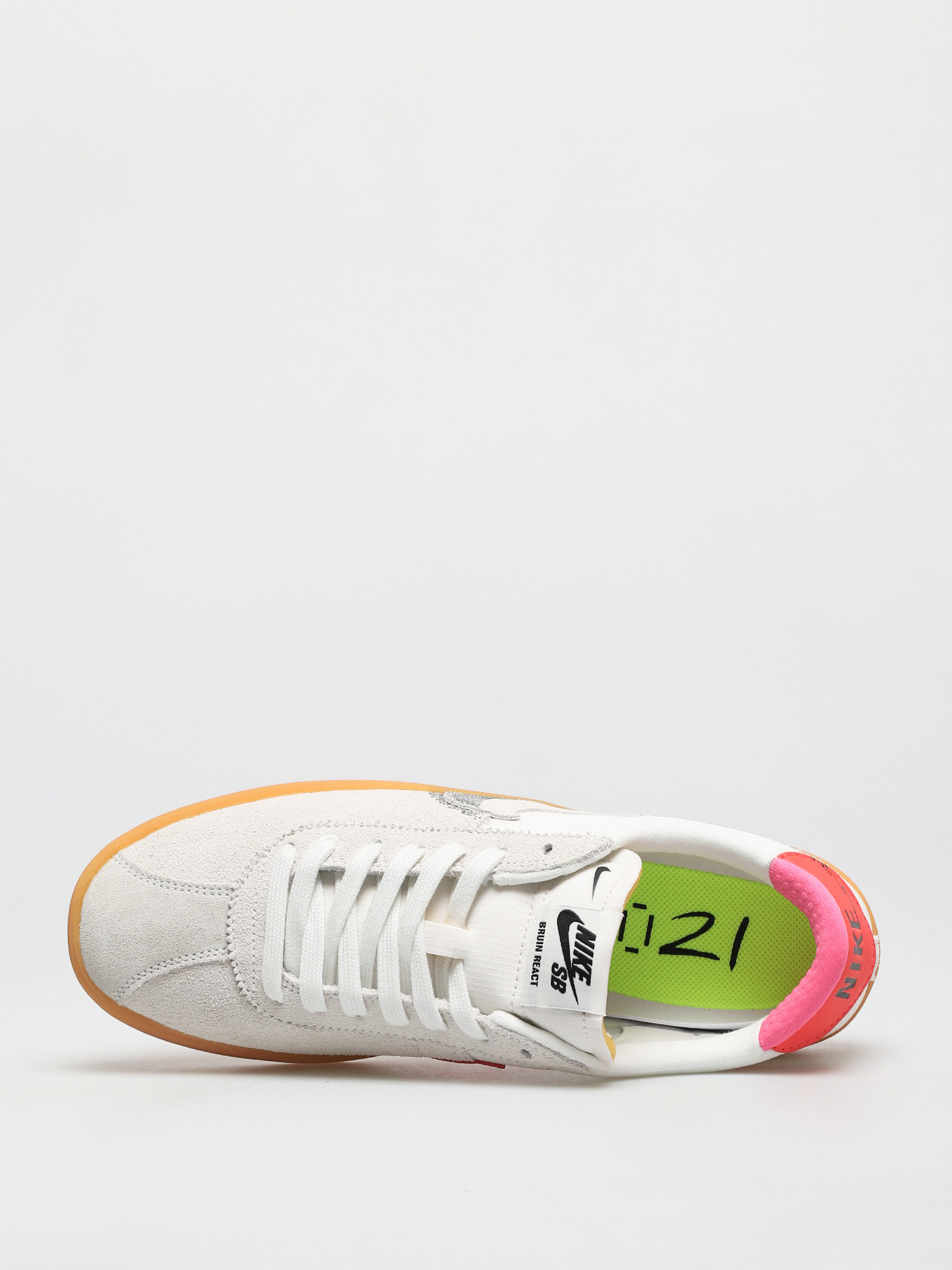 Topánky Nike SB Bruin React T (summit white/black bright crimson)