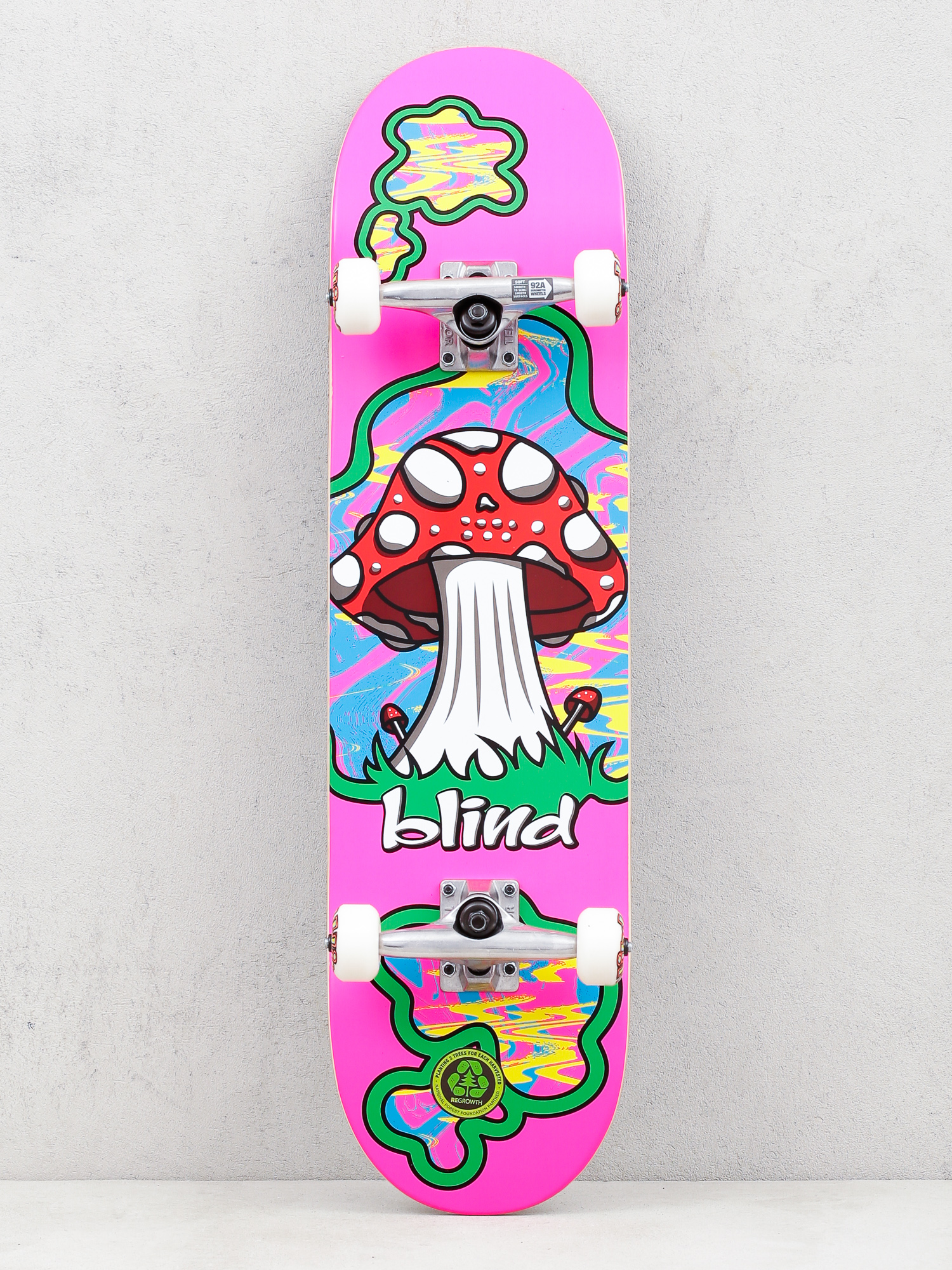 Skateboard Blind Shroom Land (pink)
