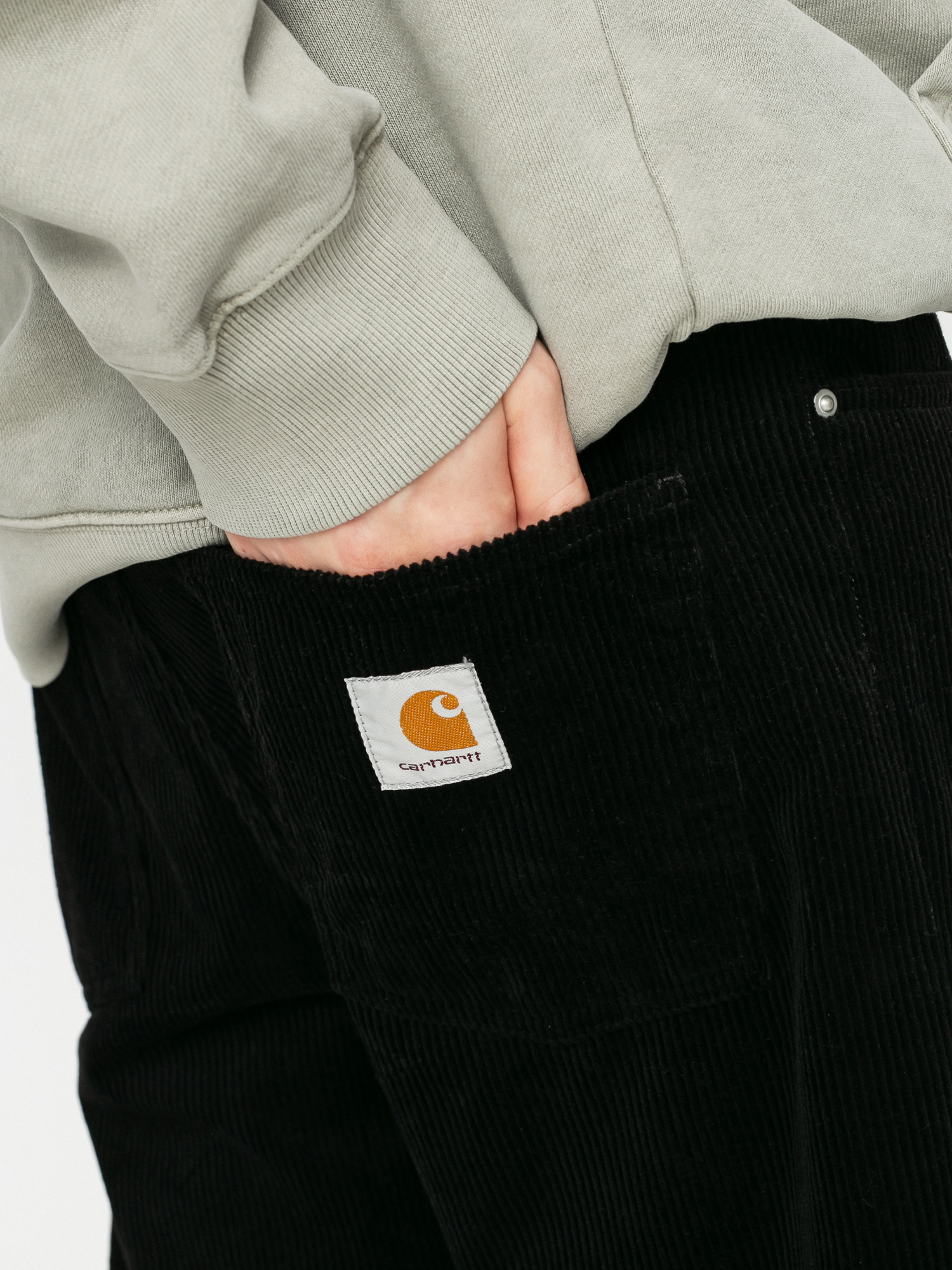 Nohavice Carhartt WIP Newel Pant (black)