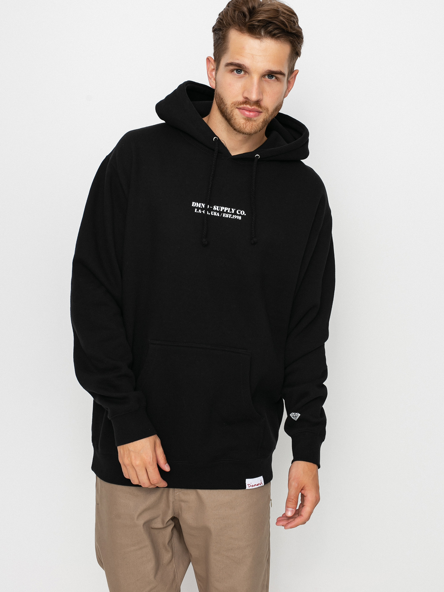 Mikina s kapucňou Diamond Supply Co. Est. 1998 HD (black)