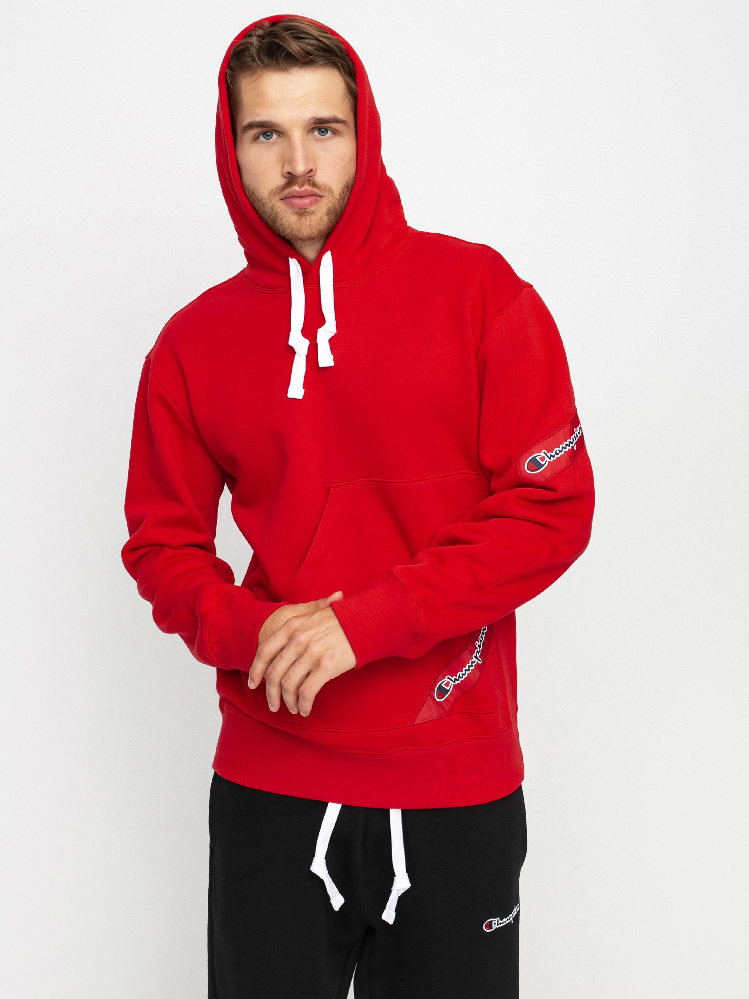 Mikina s kapucňou Champion Sweatshirt HD 216549 (crd)