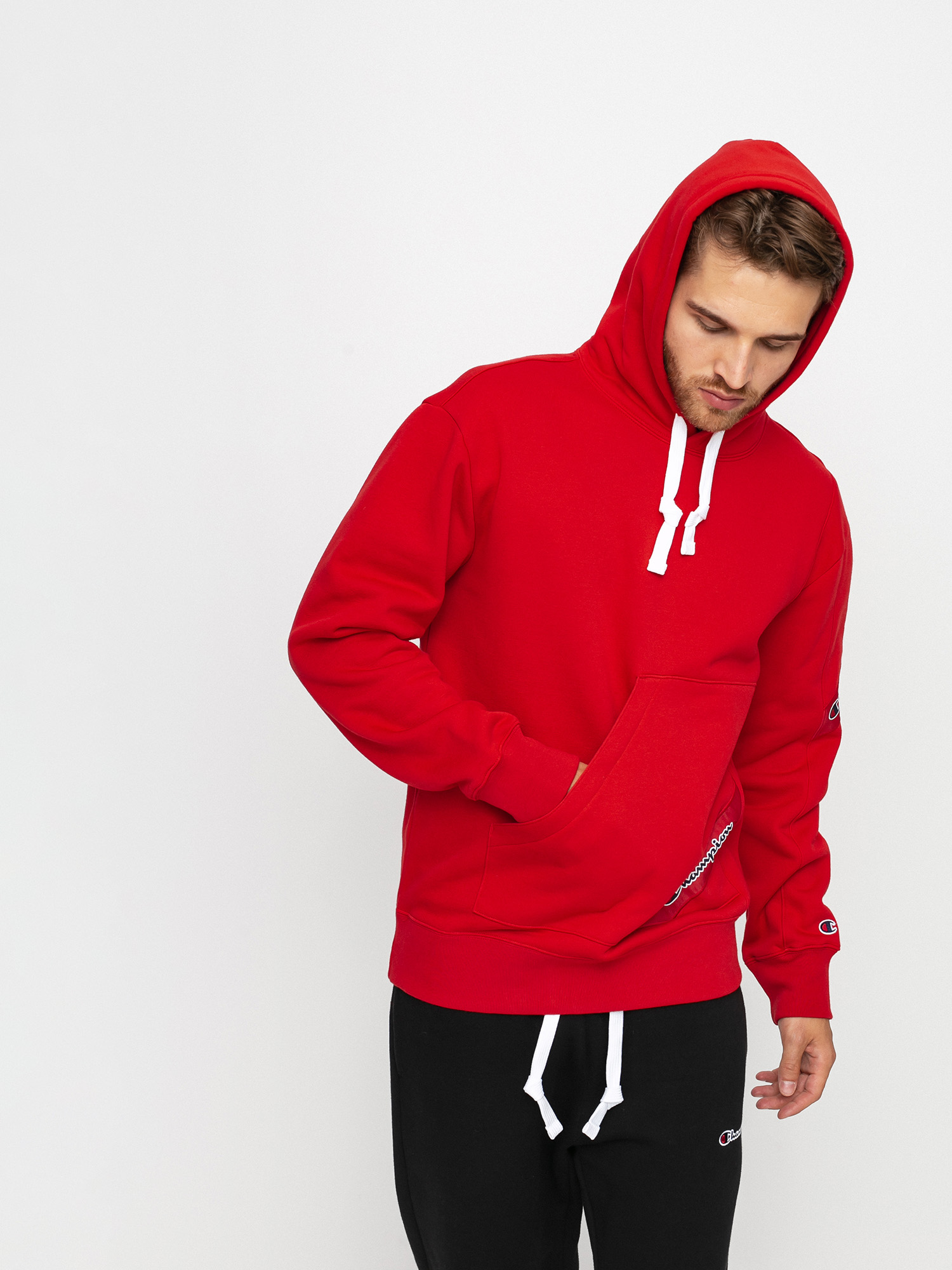 Mikina s kapucňou Champion Sweatshirt HD 216549 (crd)