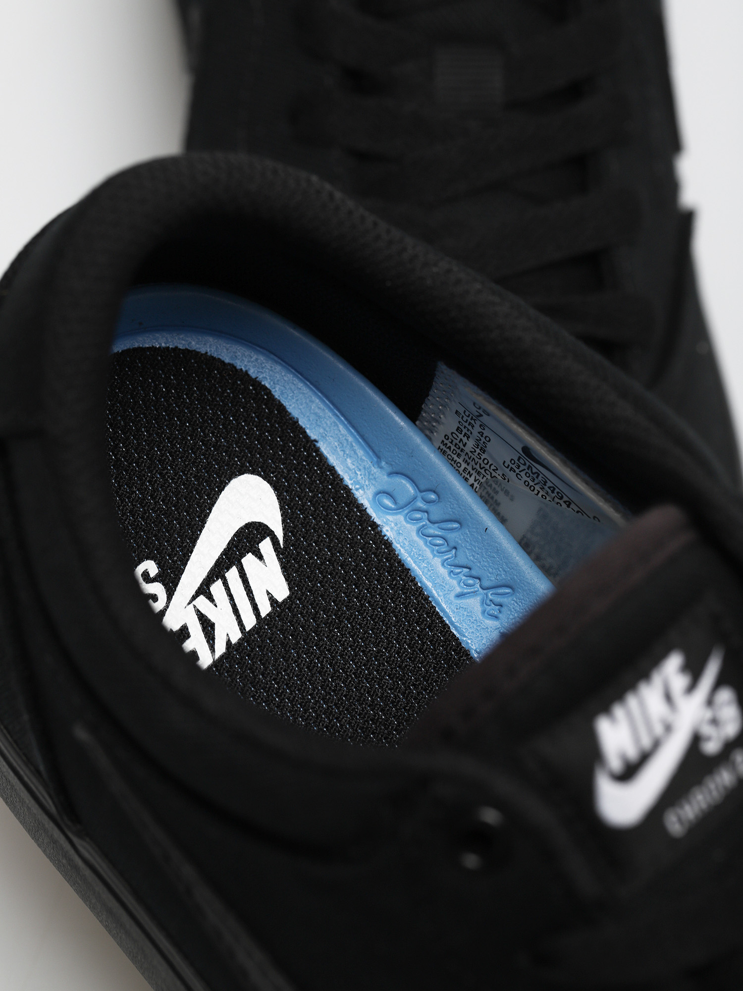 Topánky Nike SB Chron 2 Canvas (black/black black)