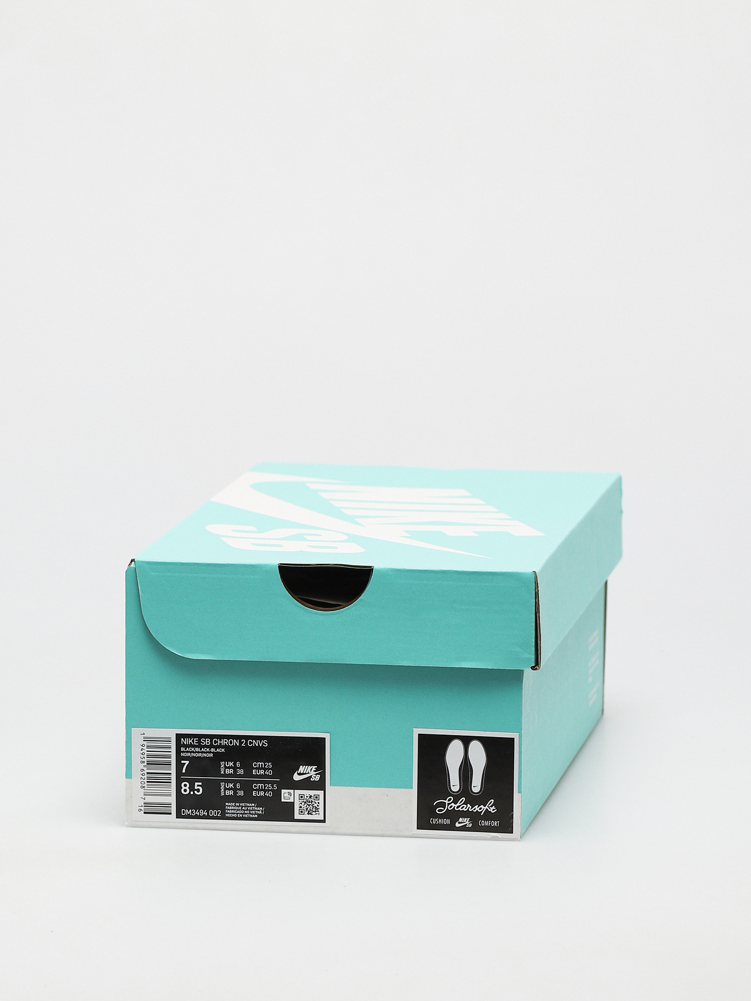 Topánky Nike SB Chron 2 Canvas (black/black black)