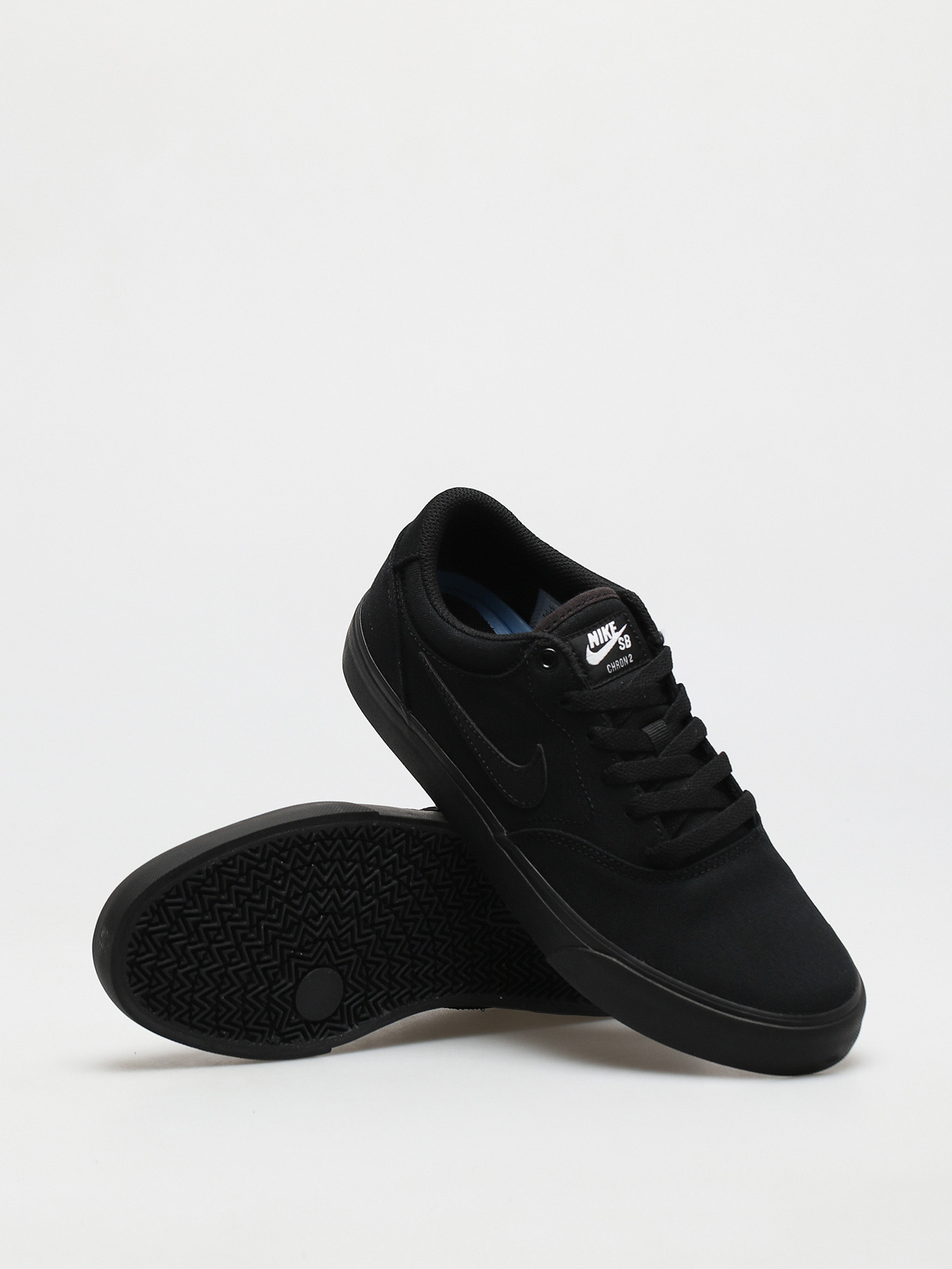Topánky Nike SB Chron 2 Canvas (black/black black)