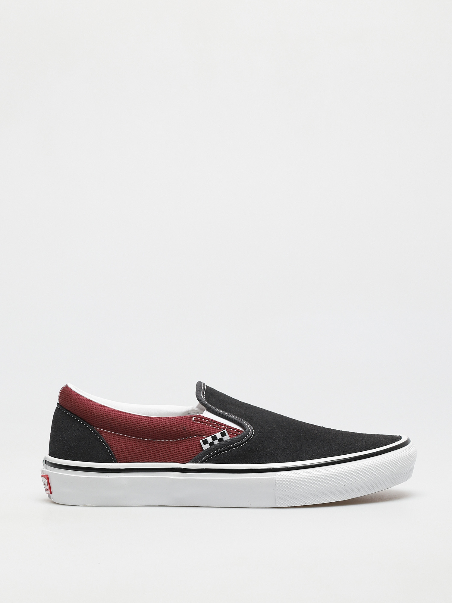 Topánky Vans Skate Slip On (asphalt/pomegranate)