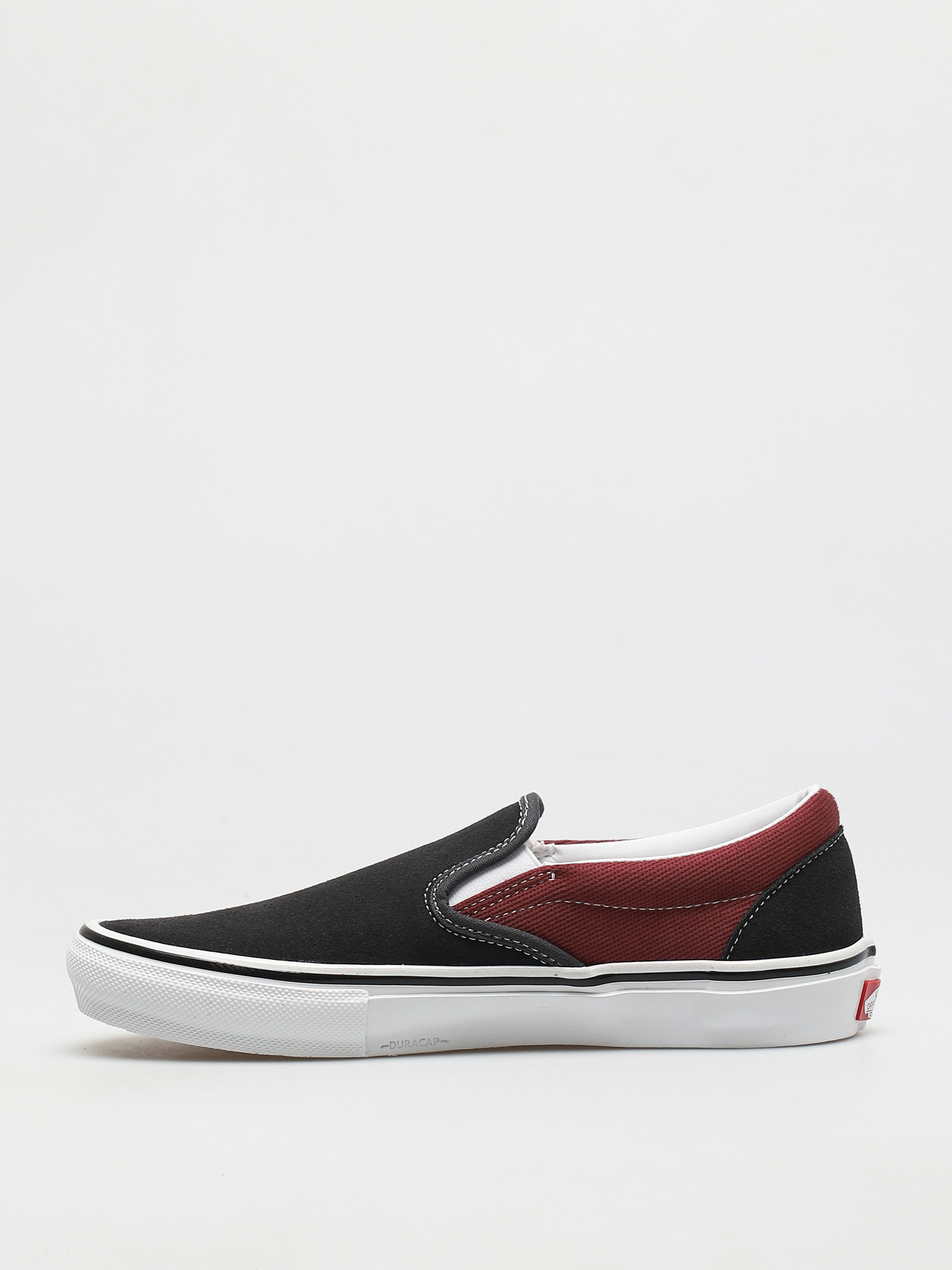 Topánky Vans Skate Slip On (asphalt/pomegranate)