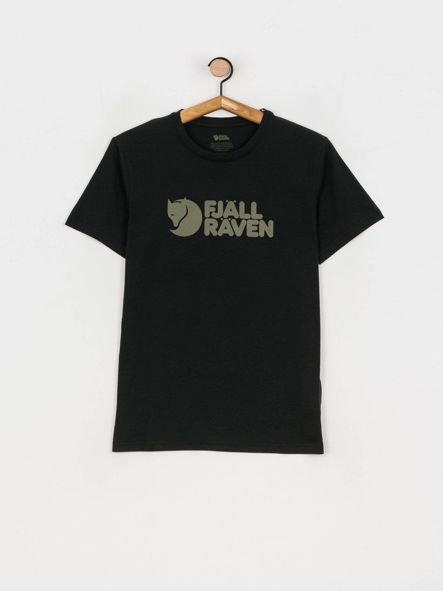Tričko Fjallraven Logo (black)