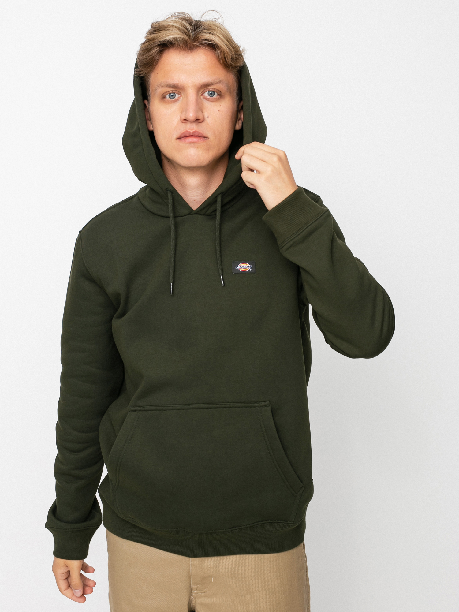 Mikina s kapucňou Dickies Oakport HD (olive green)