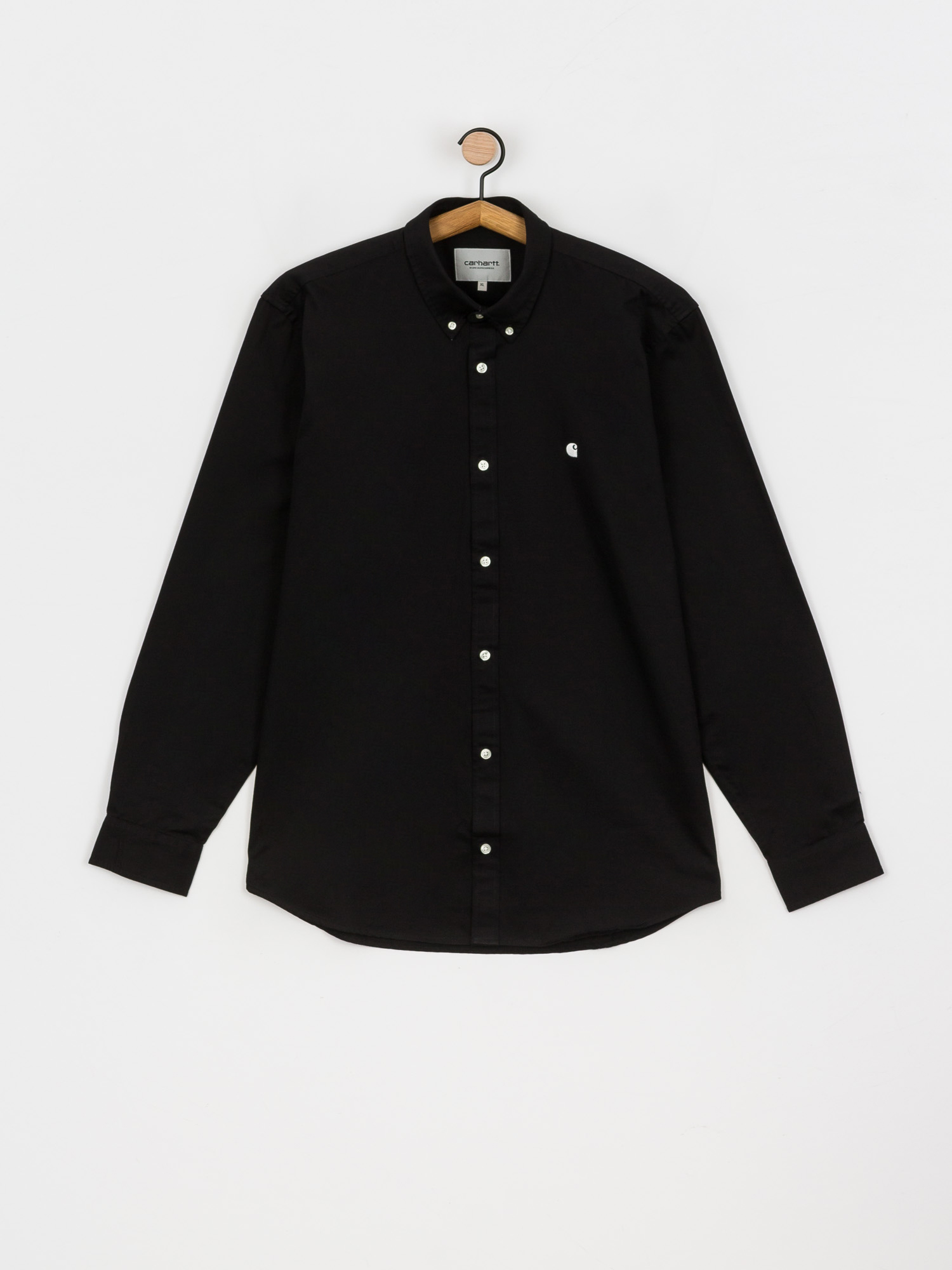 Košeľa Carhartt WIP Madison (black/wax)