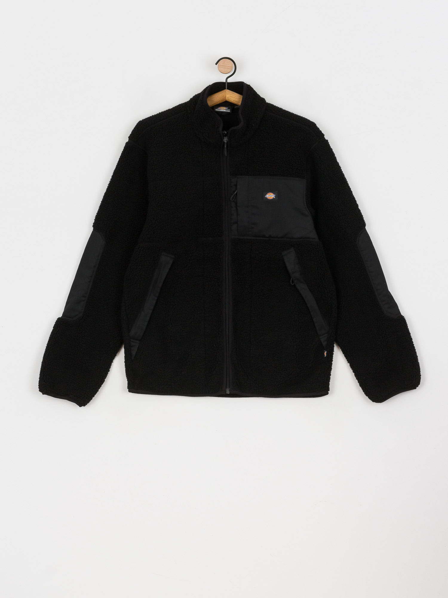 Pánsky Flísová mikina Dickies Red Chute Sherpa (black)