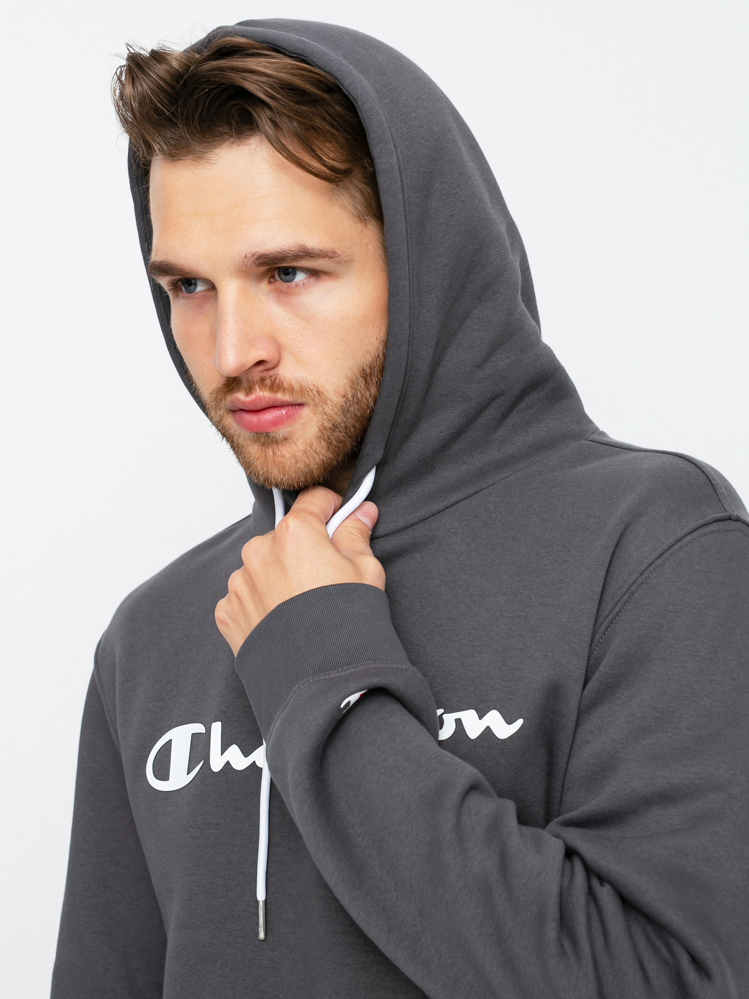 Mikina s kapucňou Champion Legacy Sweatshirt HD 214743 (ebn)