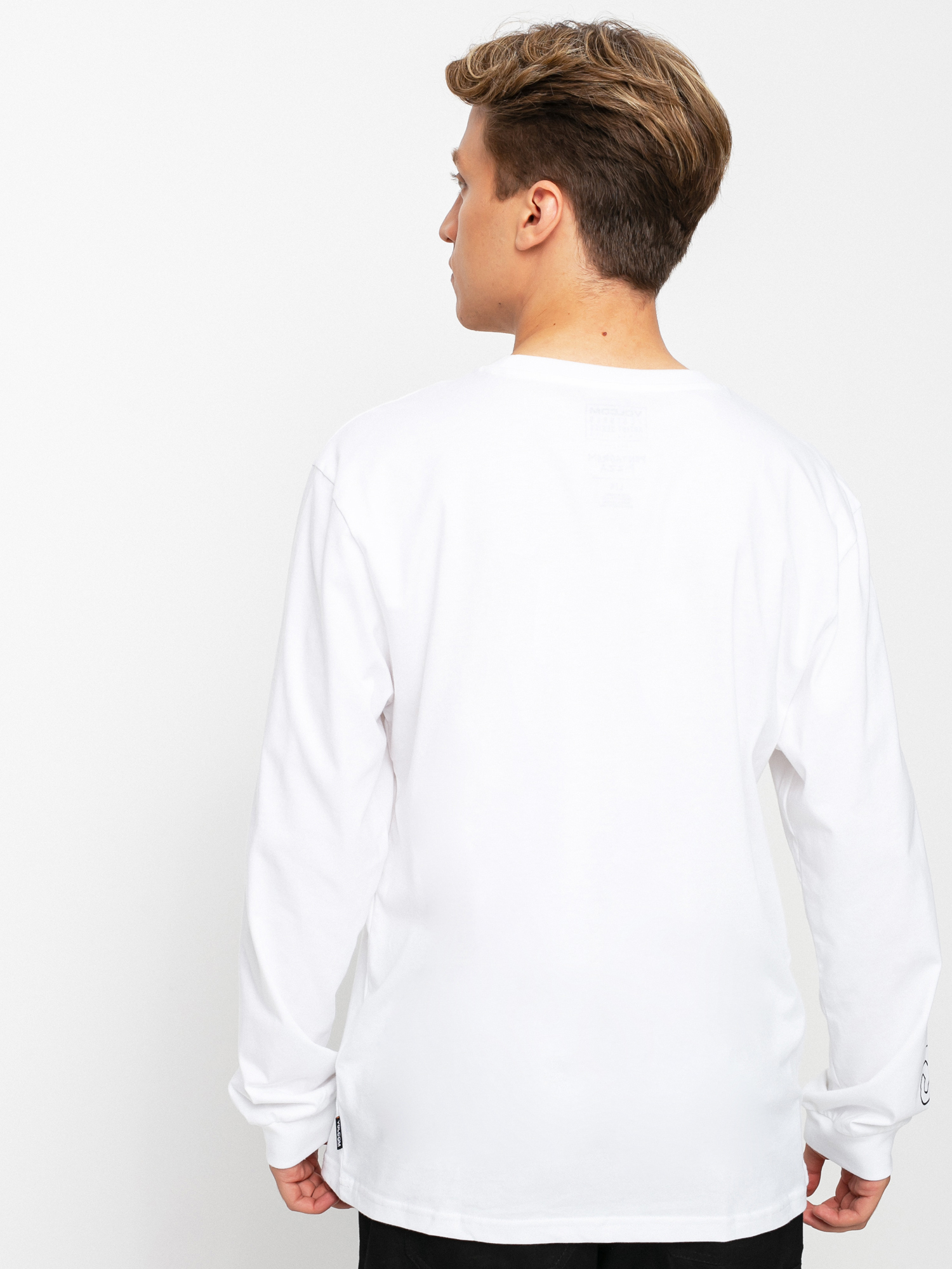 Triko Volcom Pentagram Pizza Fa (white)