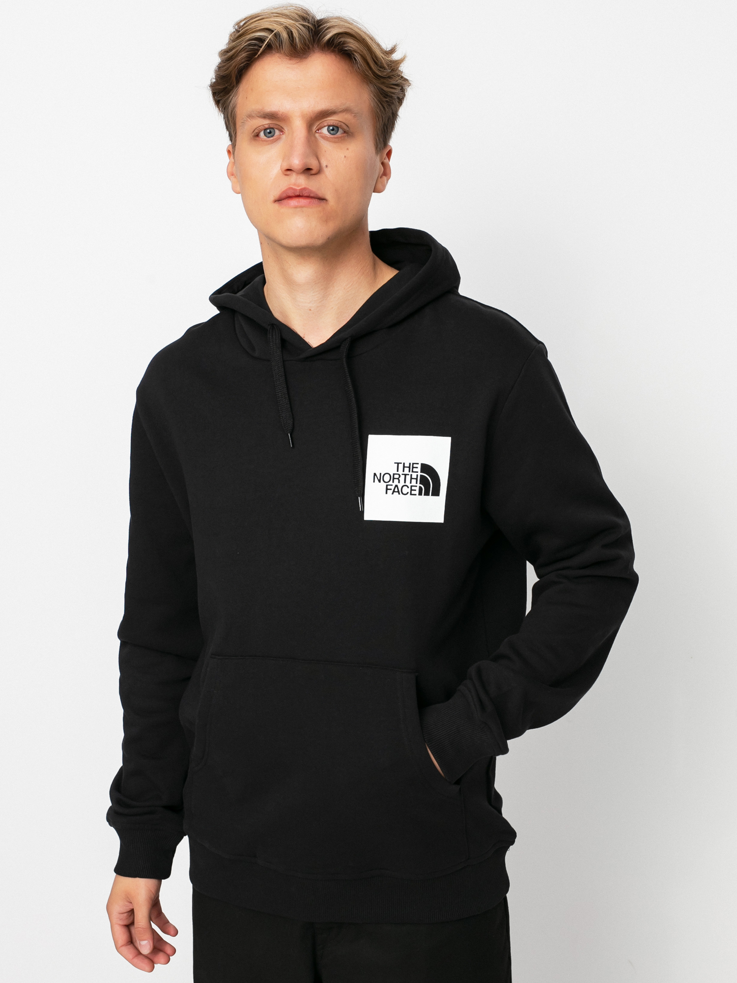 Mikina s kapucňou The North Face Fine HD (tnf black)