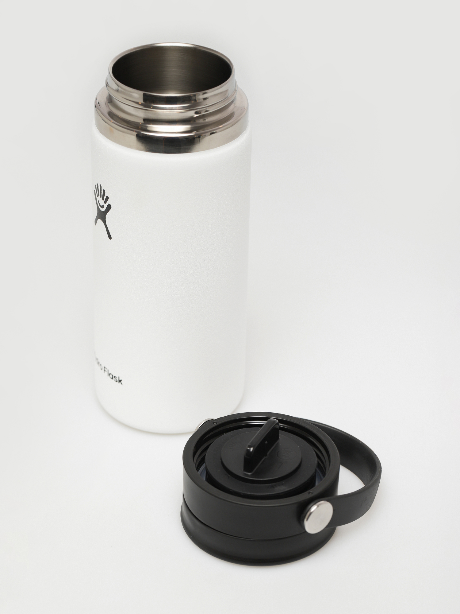 Fľaša Hydro Flask Wide Mouth Flex Slip Lid 473ml (white)