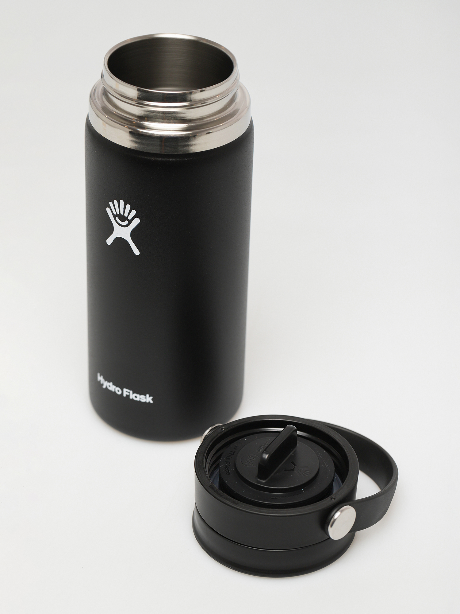 Fľaša Hydro Flask Wide Mouth Flex Slip Lid 473ml (black)