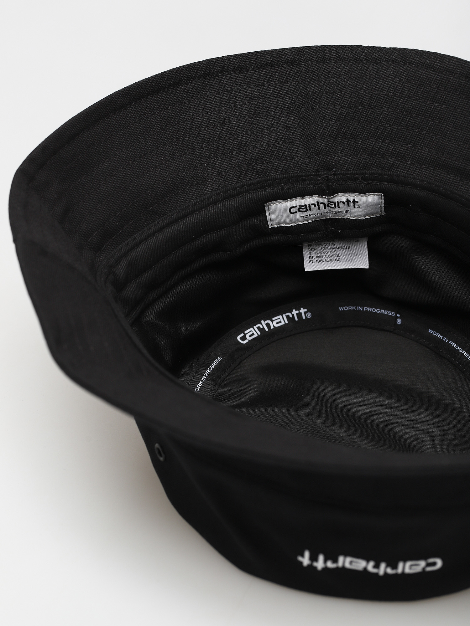 Klobúk Carhartt WIP Script (black/white)