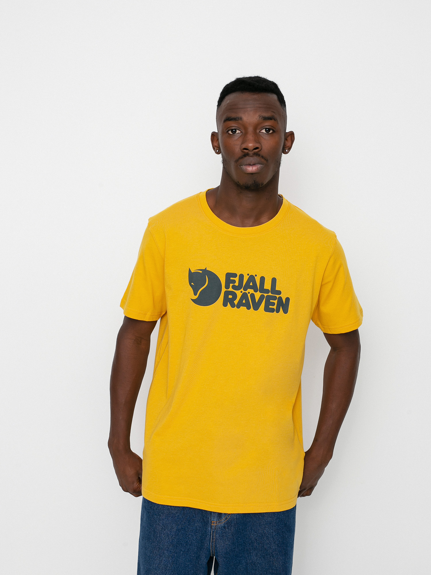 Tričko Fjallraven Logo (ochre)