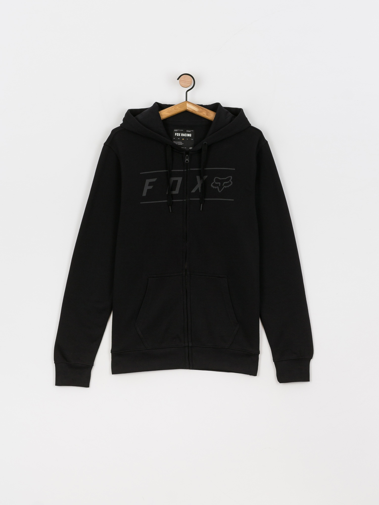 Mikina s kapucňou Fox Pinnacle ZHD (blk/blk)