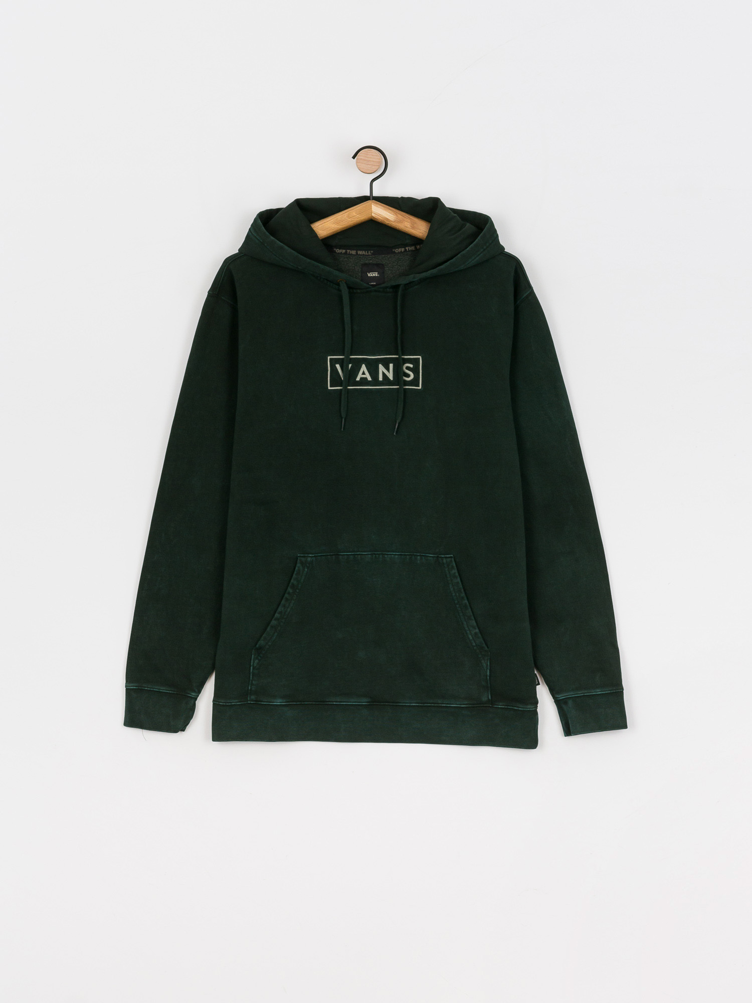 Mikina s kapucňou Vans Easy Wash HD (scarab)