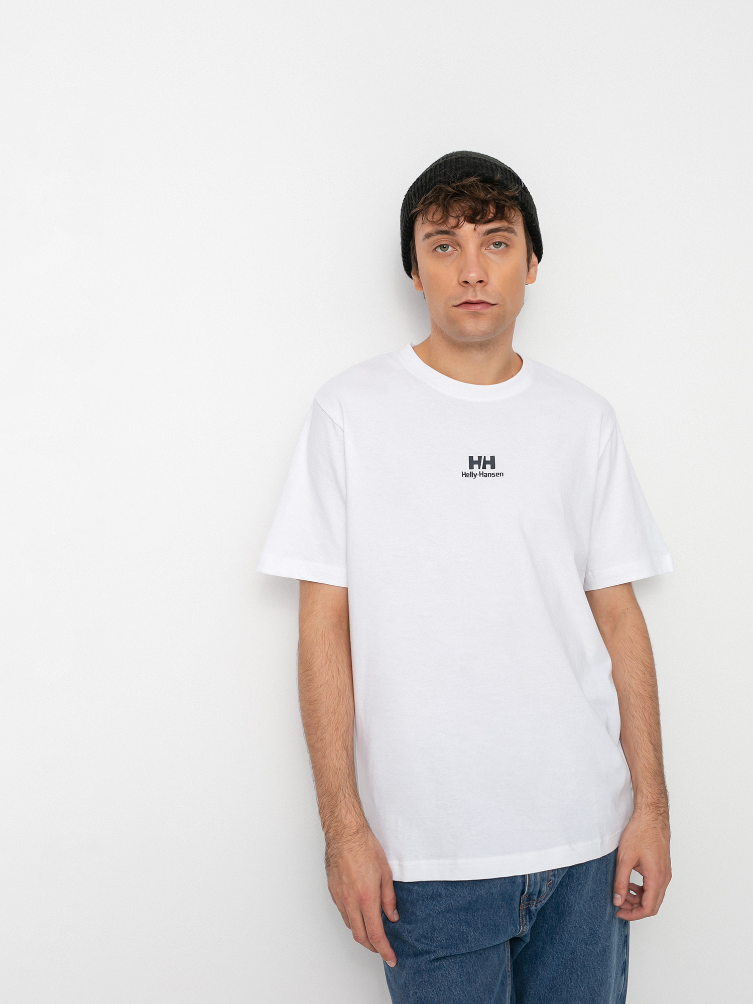 Tričko Helly Hansen Logo (white)