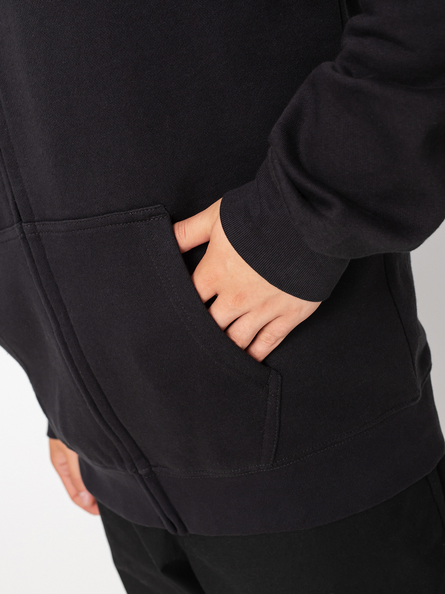 Mikina s kapucňou Fox Pinnacle ZHD (blk/blk)