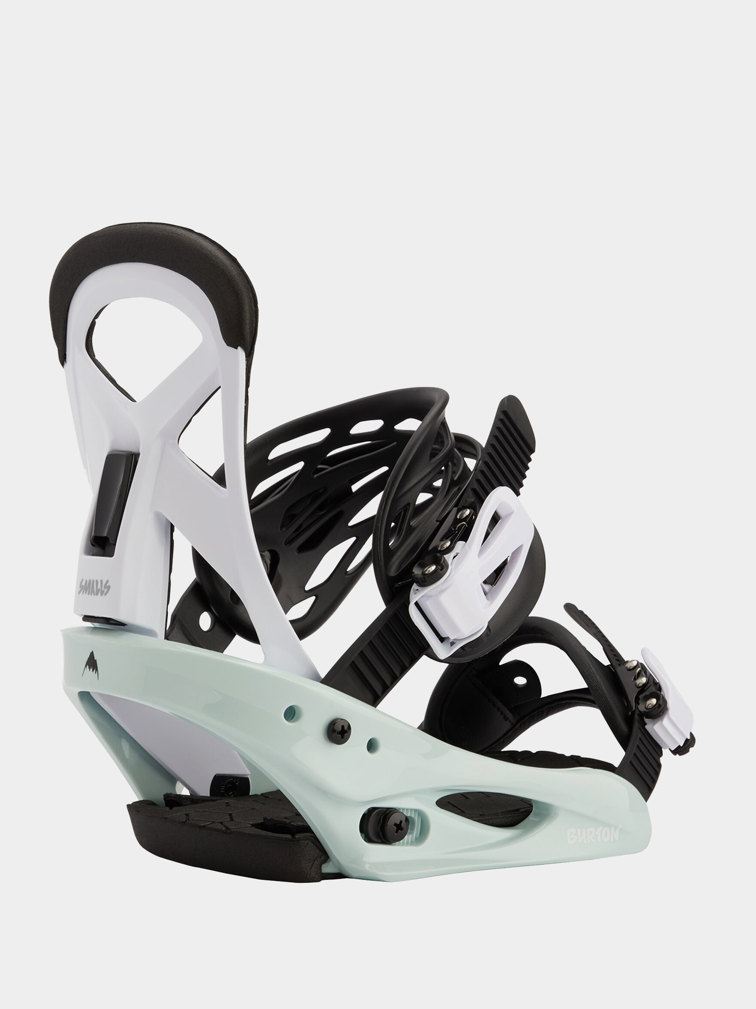 Snowboardové viazanie Burton Smalls (neo mint/white)