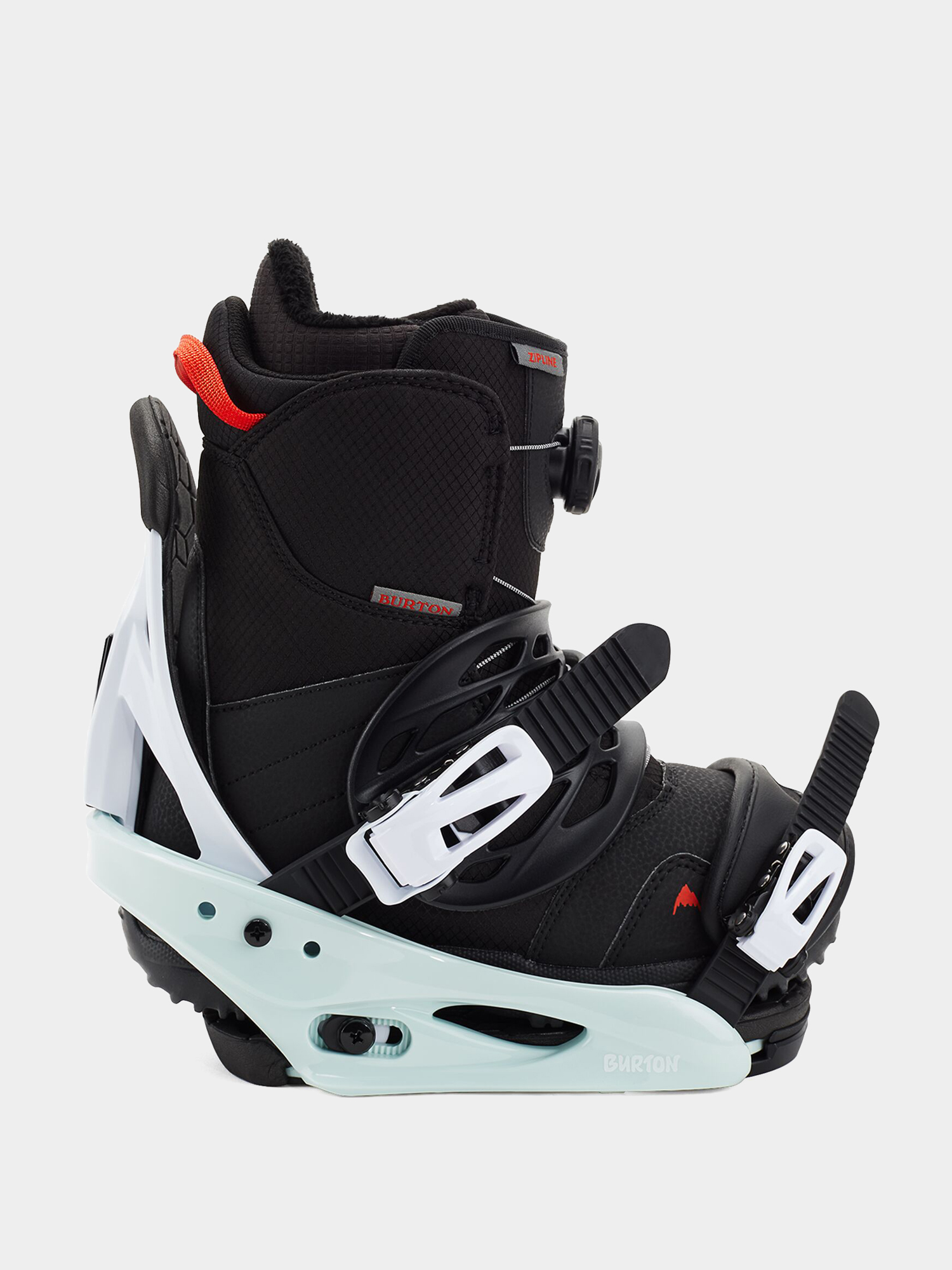 Snowboardové viazanie Burton Smalls (neo mint/white)