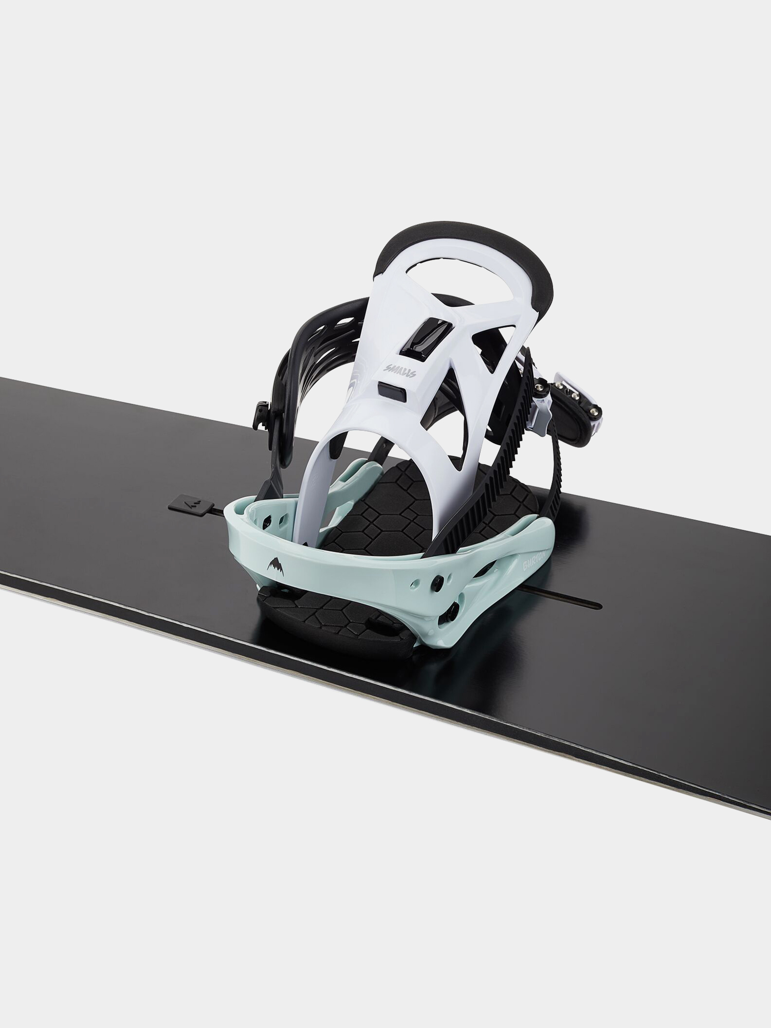 Snowboardové viazanie Burton Smalls (neo mint/white)